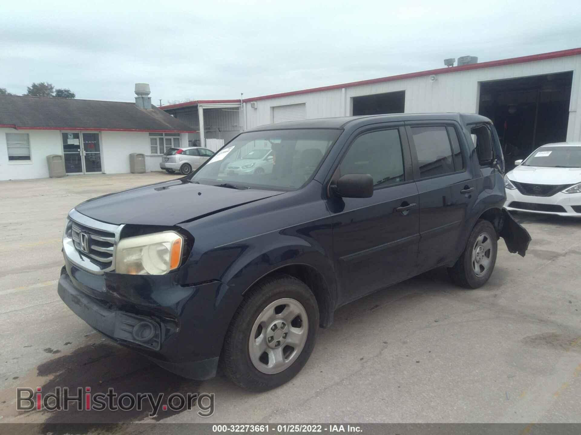 2012 HONDA PILOT - VIN: 5FNYF3H25CB030657 - Фото 2
