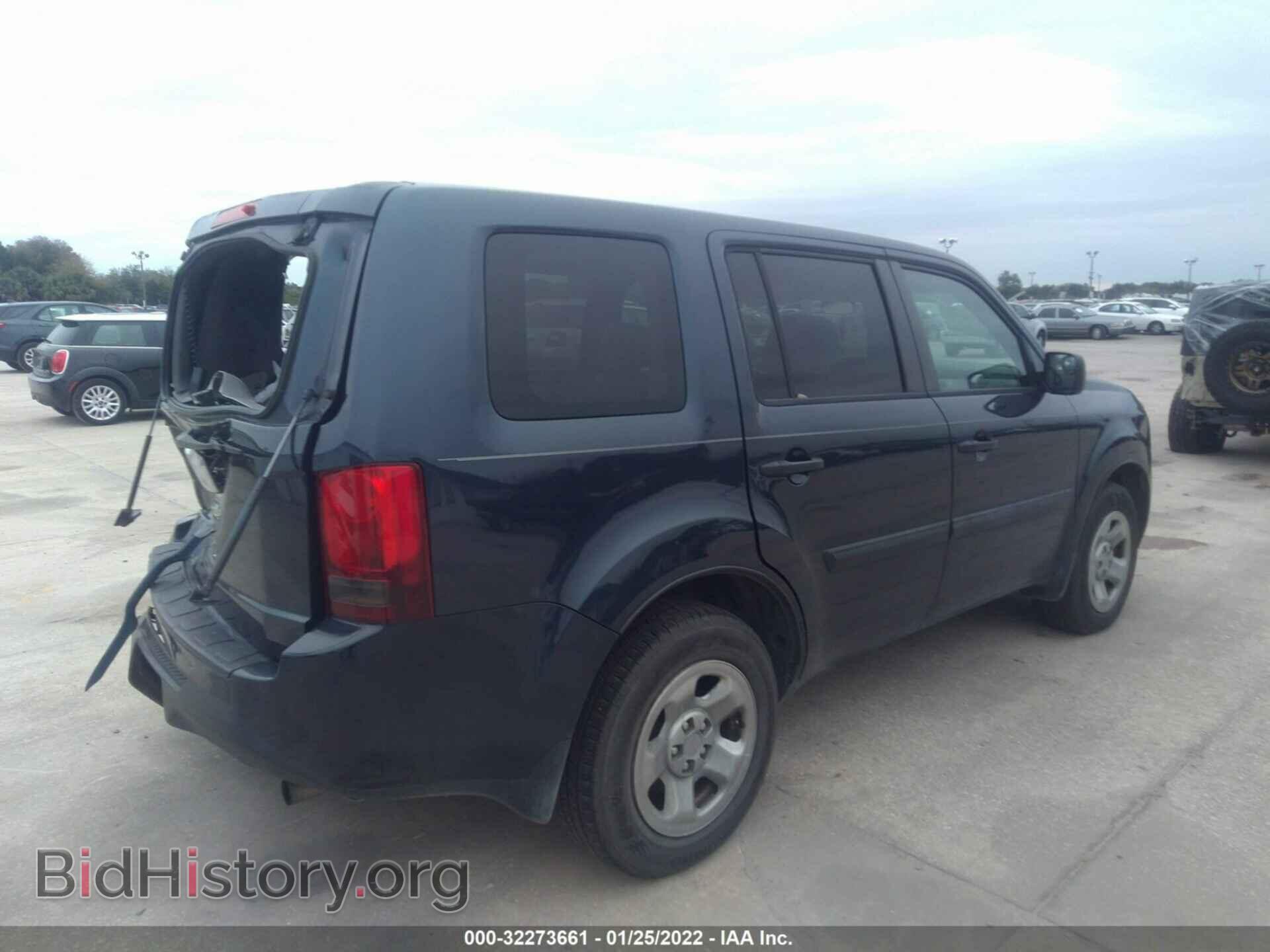 2012 HONDA PILOT - VIN: 5FNYF3H25CB030657 - Фото 4