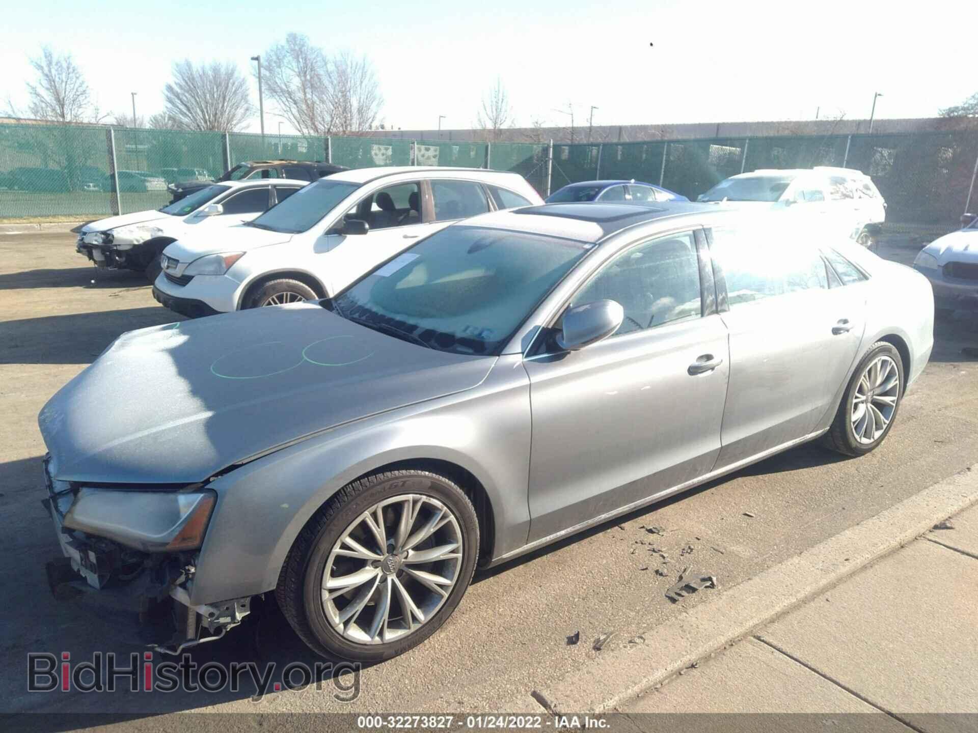2013 AUDI A8 L - VIN: WAURGAFD3DN005346 - Фото 2