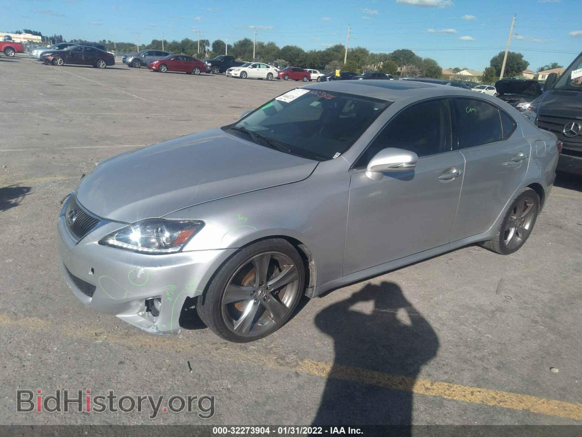 2012 LEXUS IS 250 - VIN: JTHBF5C27C2102825 - Фото 2