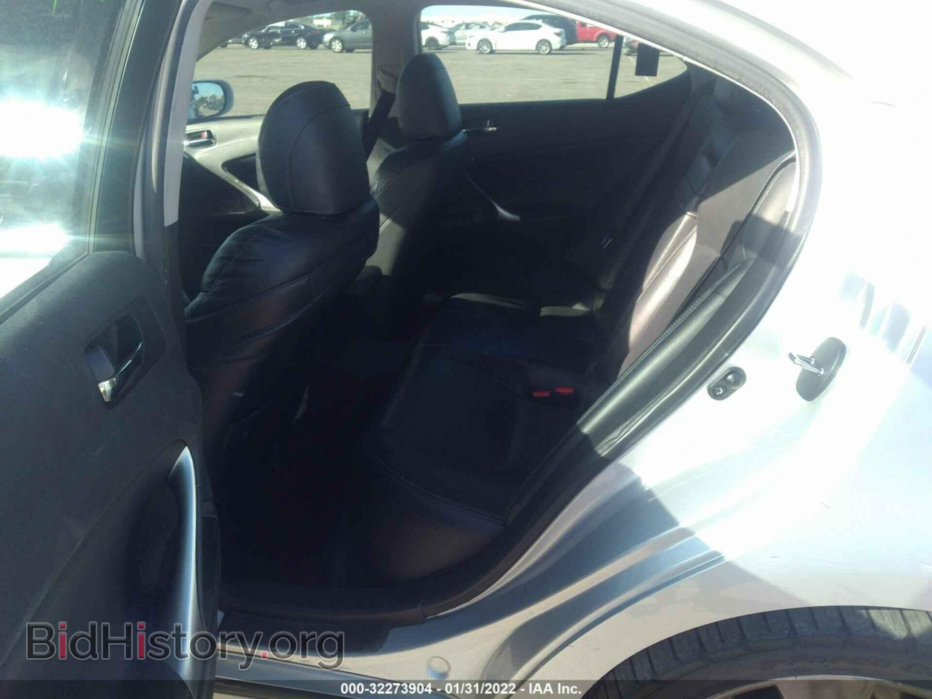 2012 LEXUS IS 250 - VIN: JTHBF5C27C2102825 - Фото 8