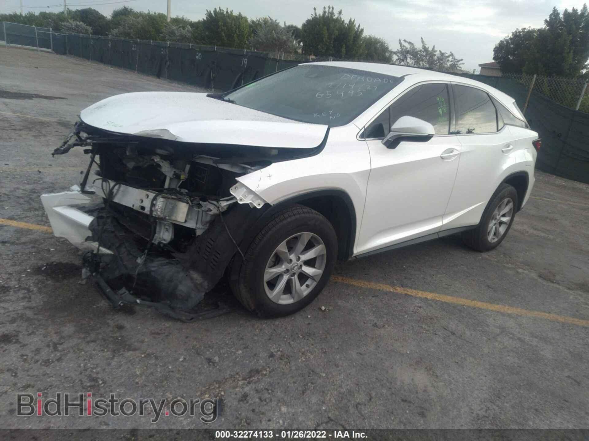 2017 LEXUS RX - VIN: 2T2ZZMCA5HC065495 - Фото 2