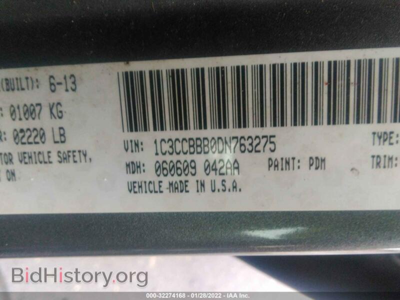 2013 Chrysler 200 (VIN 1C3CCBBB0DN763275) — photo 9 of 11