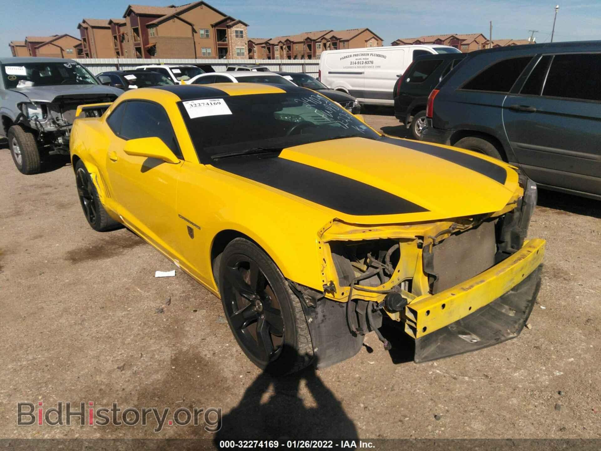 Фотография 2G1FT1EW2C9123385 - CHEVROLET CAMARO 2012