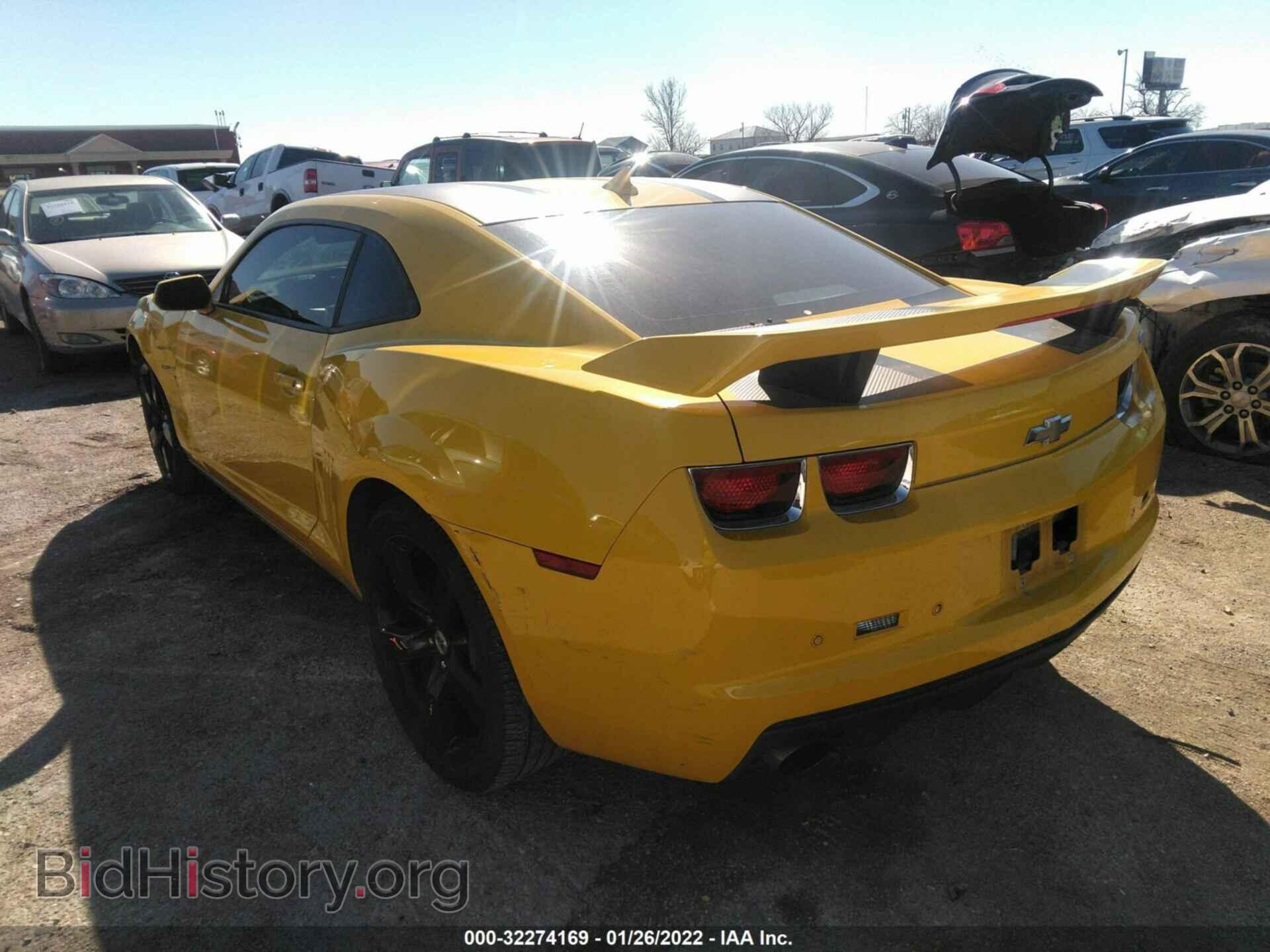 2012 CHEVROLET CAMARO - VIN: 2G1FT1EW2C9123385 - Фото 3