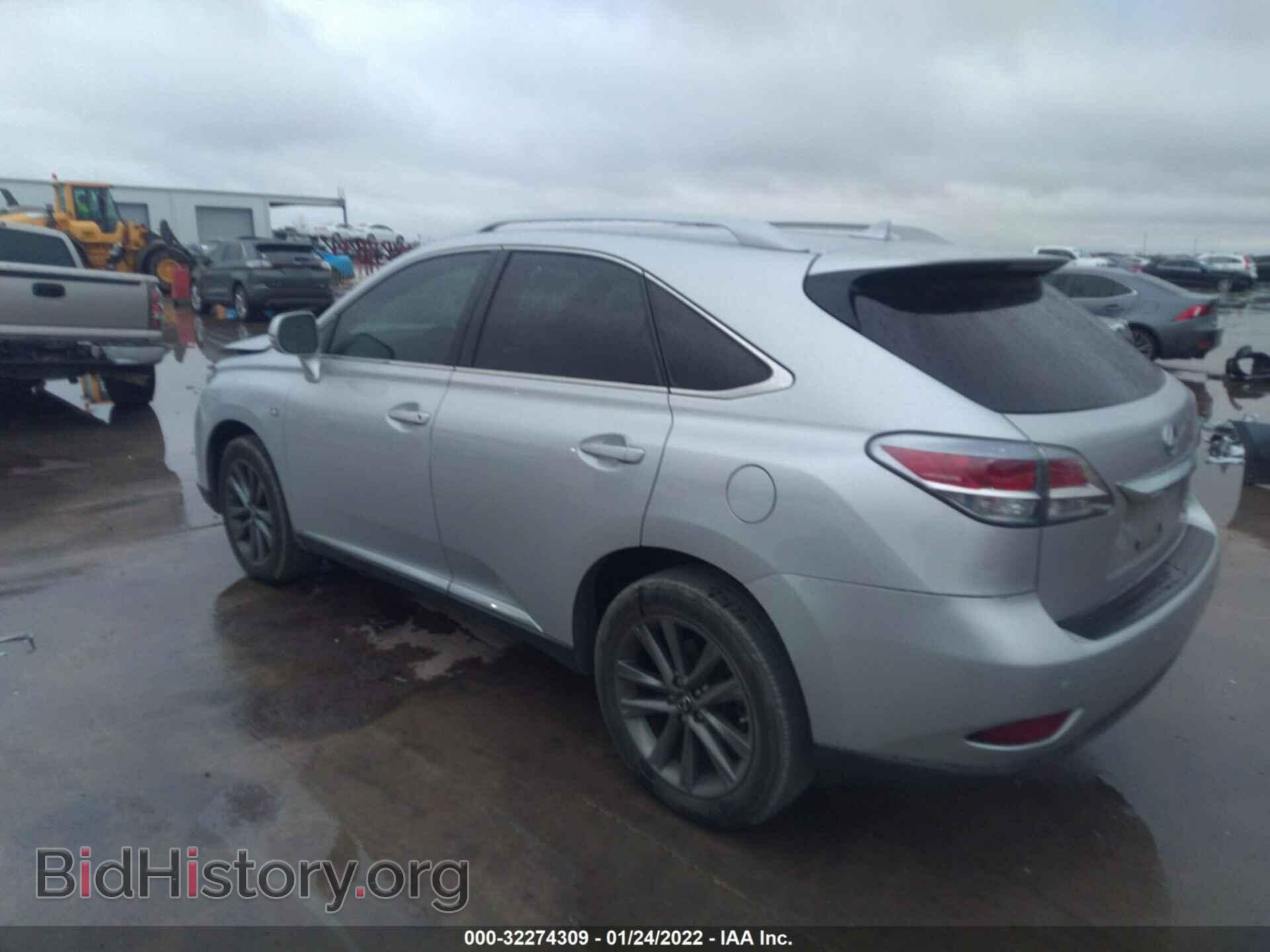 2013 LEXUS RX 350 - VIN: 2T2BK1BA0DC212211 - Фото 3