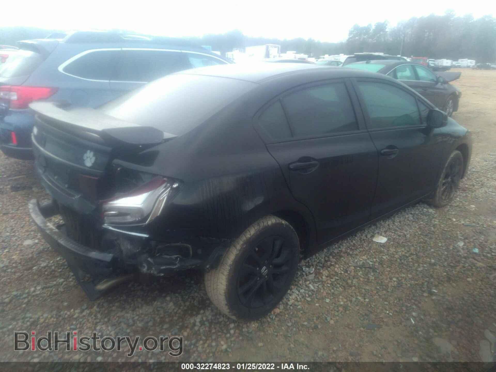 2013 HONDA CIVIC SDN - VIN: 19XFB2F90DE017741 - Фото 4