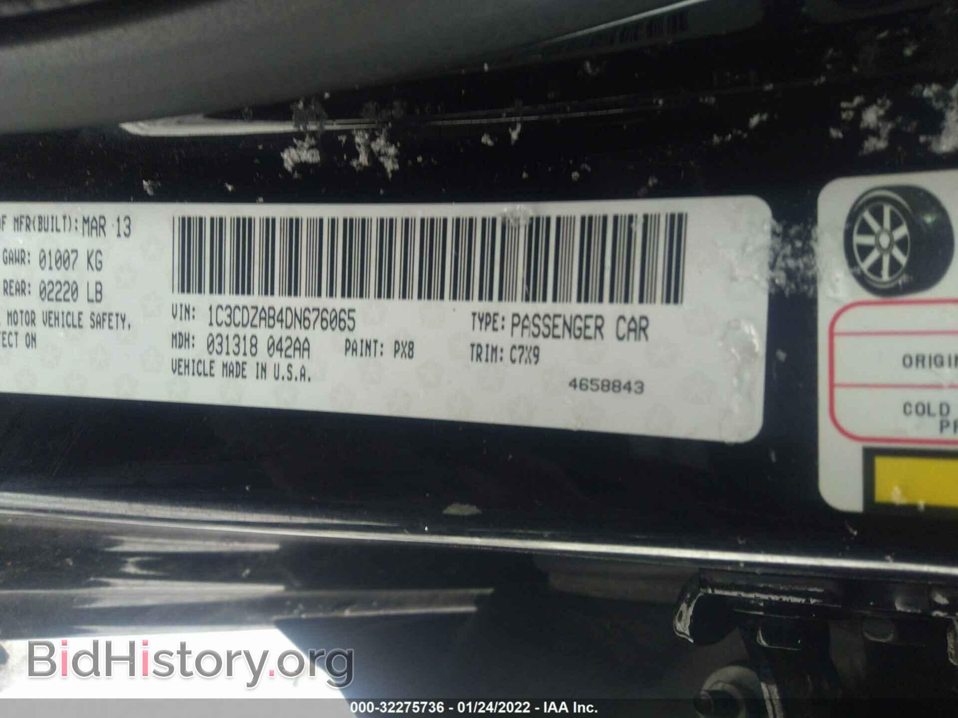 2013 DODGE AVENGER - VIN: 1C3CDZAB4DN676065 - Photo 9