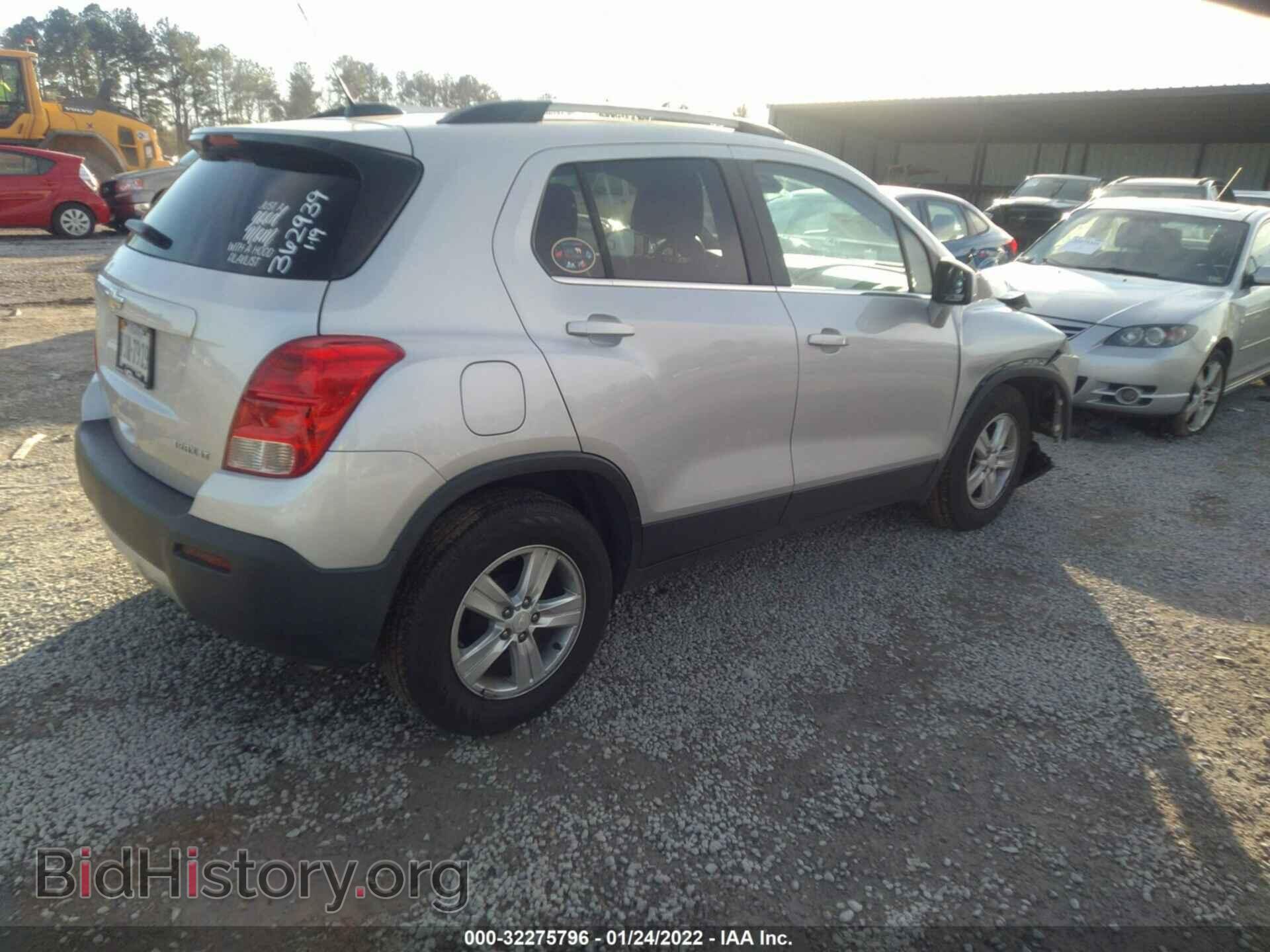 2016 CHEVROLET TRAX - VIN: 3GNCJLSB9GL269578 - Фото 4