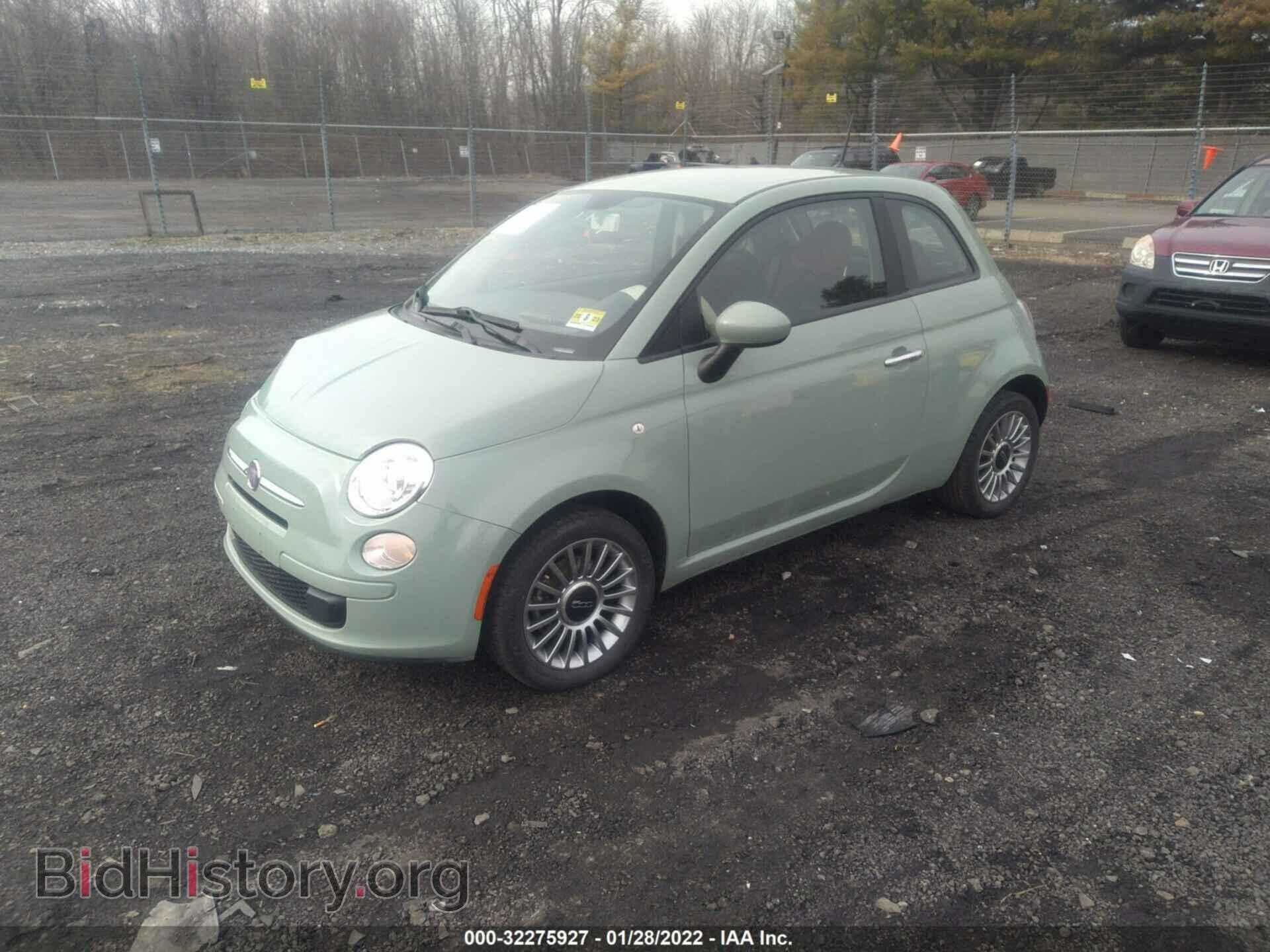 2012 FIAT 500 - VIN: 3C3CFFAR5CT127849 - Photo 2