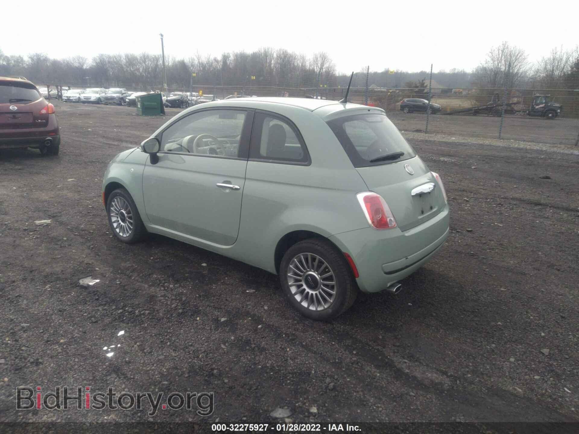 2012 FIAT 500 - VIN: 3C3CFFAR5CT127849 - Photo 3