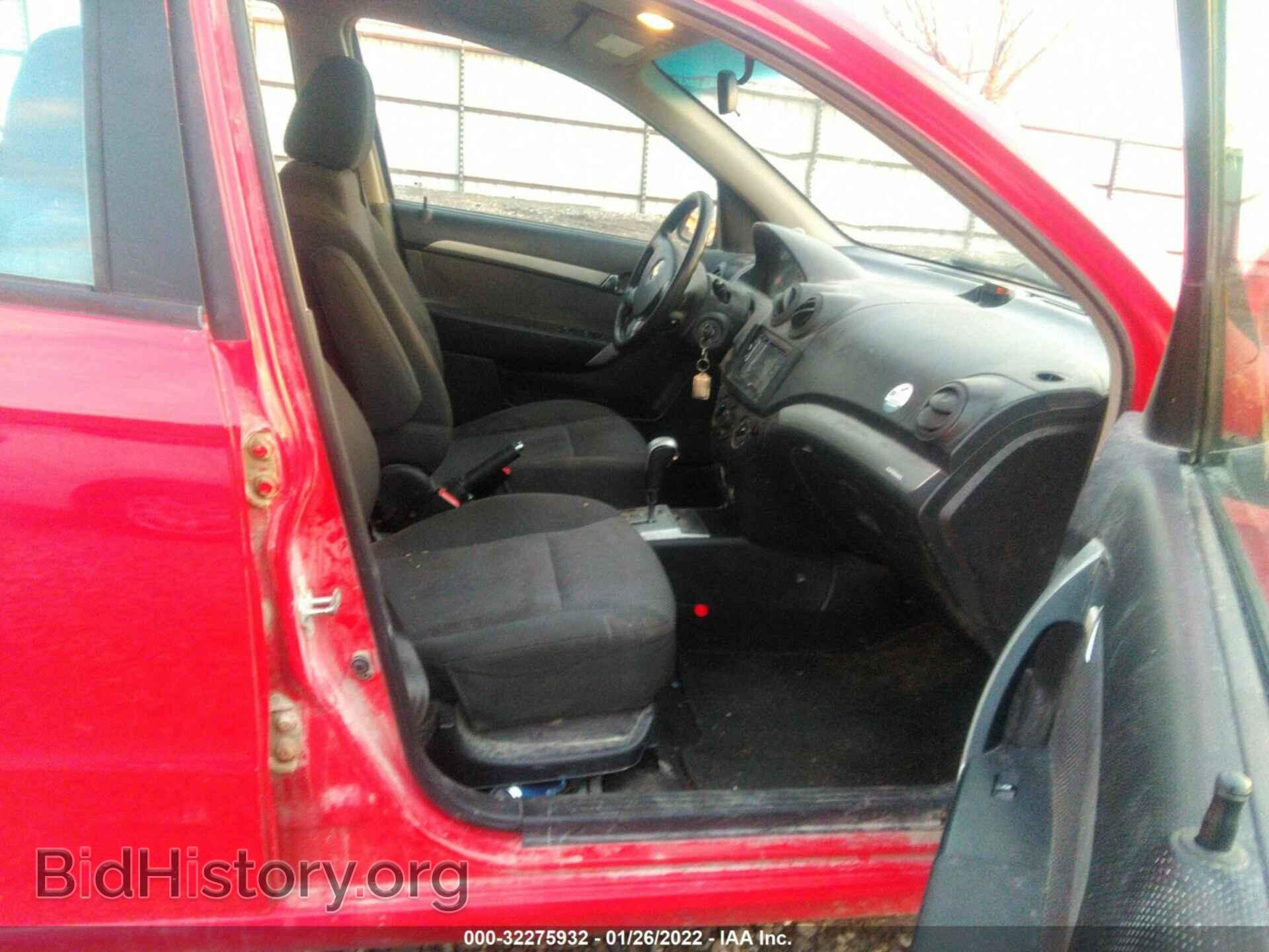 2011 CHEVROLET AVEO - VIN: KL1TD5DE9BB142981 - Фото 5