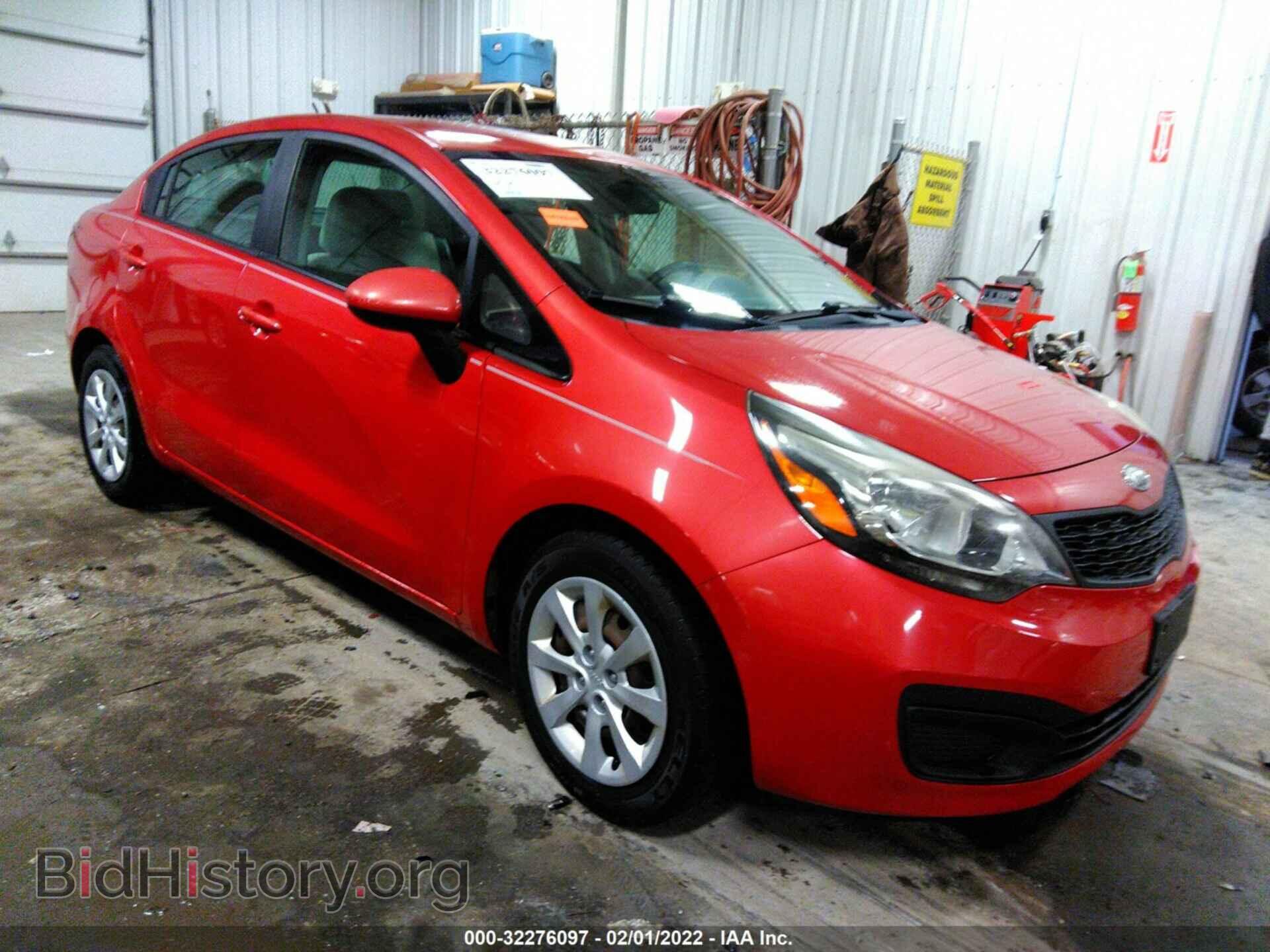 Фотография KNADM4A30C6076256 - KIA RIO 2012