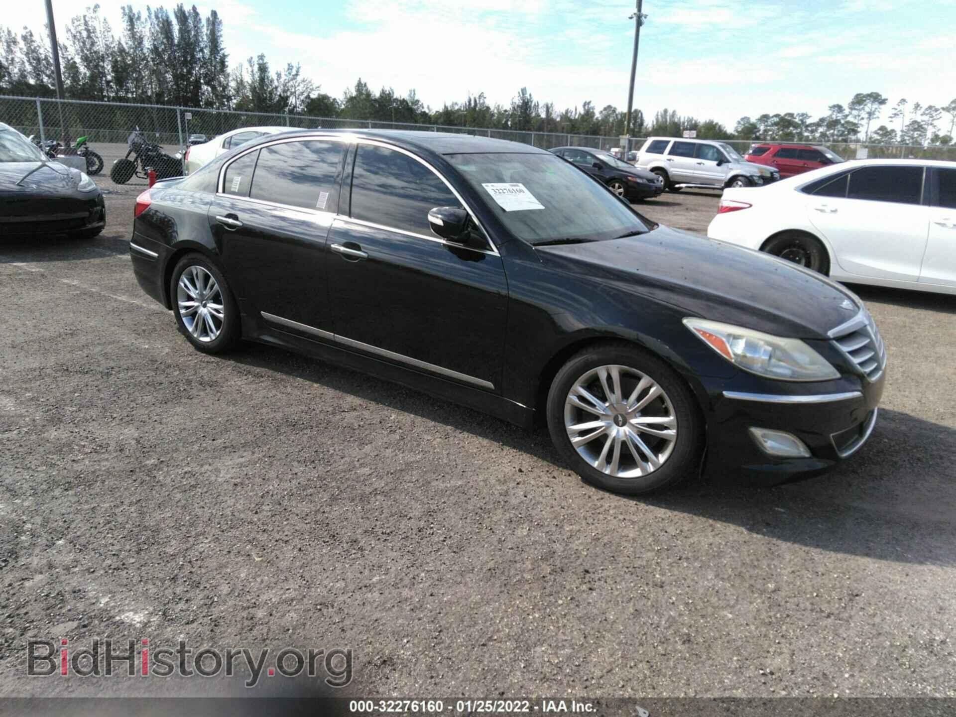Photo KMHGC4DF1CU166287 - HYUNDAI GENESIS 2012
