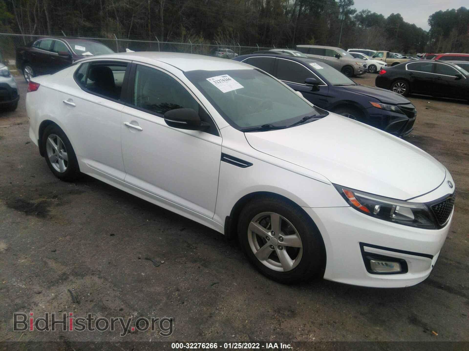 Фотография KNAGM4A79F5659936 - KIA OPTIMA 2015