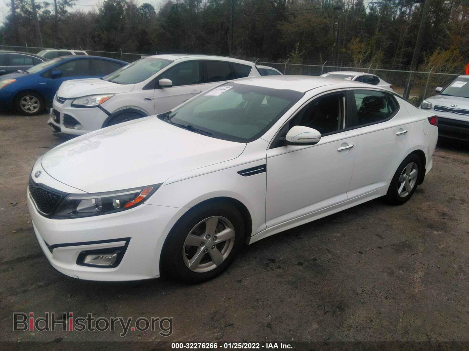 2015 KIA OPTIMA - VIN: KNAGM4A79F5659936 - Фото 2