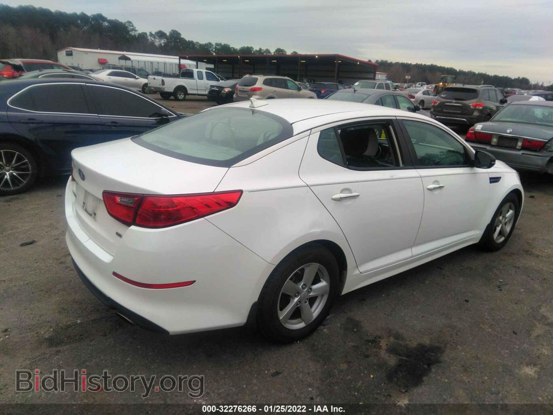 2015 KIA OPTIMA - VIN: KNAGM4A79F5659936 - Фото 4