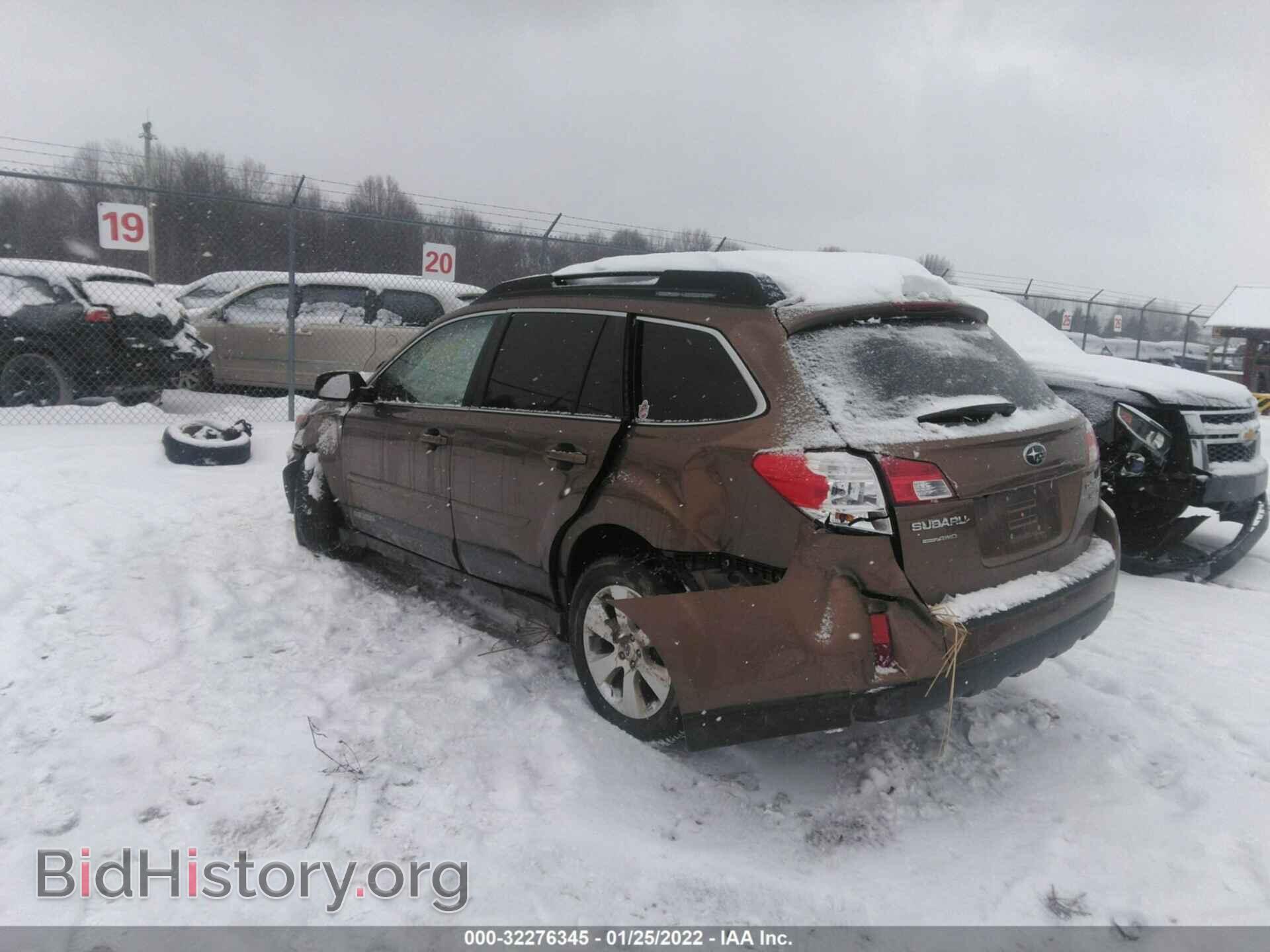 2012 SUBARU OUTBACK - VIN: 4S4BRDKC4C2232750 - Фото 3