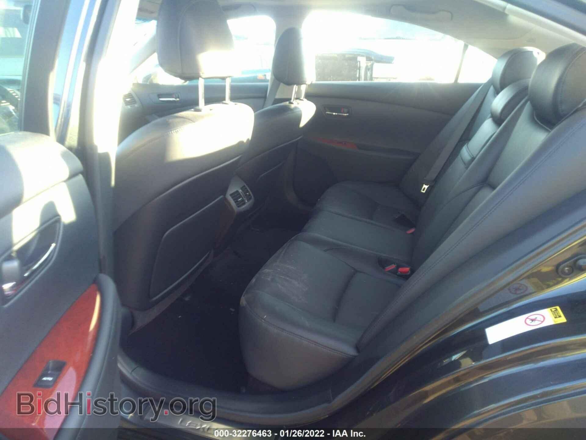 2008 LEXUS ES 350 - VIN: JTHBJ46G982159891 - Фото 8