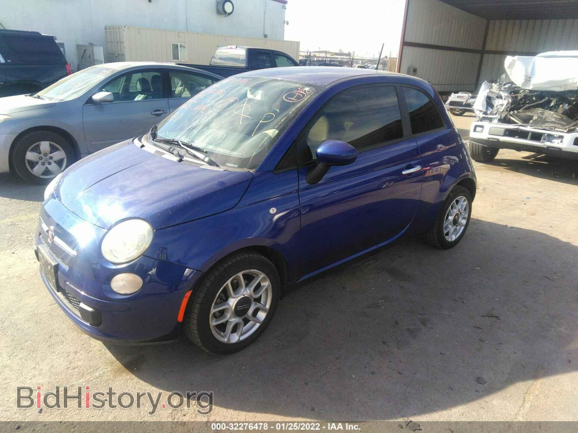 2012 FIAT 500 - VIN: 3C3CFFAR2CT131017 - Photo 2