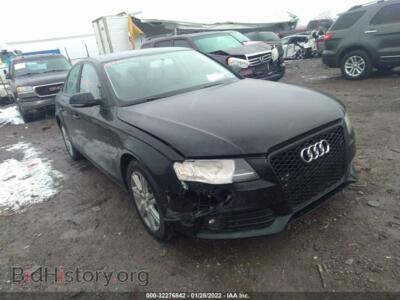 2011 Audi A4 2.0T Premium, black — VIN WAUDFAFL5BA109314, IAAI