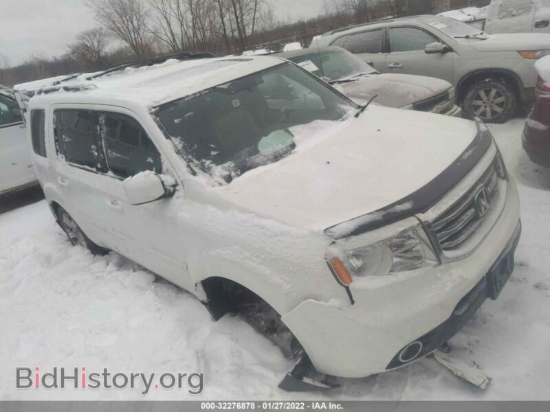 2013 Honda PILOT EX-L (VIN 5FNYF4H51DB028356) — photo 1 of 12, IAAI, damage: right front