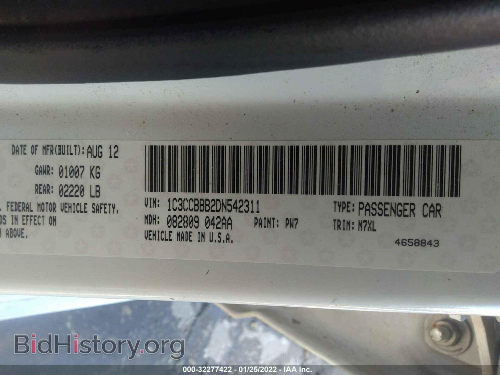 2013 CHRYSLER 200 - VIN: 1C3CCBBB2DN542311 - Photo 9