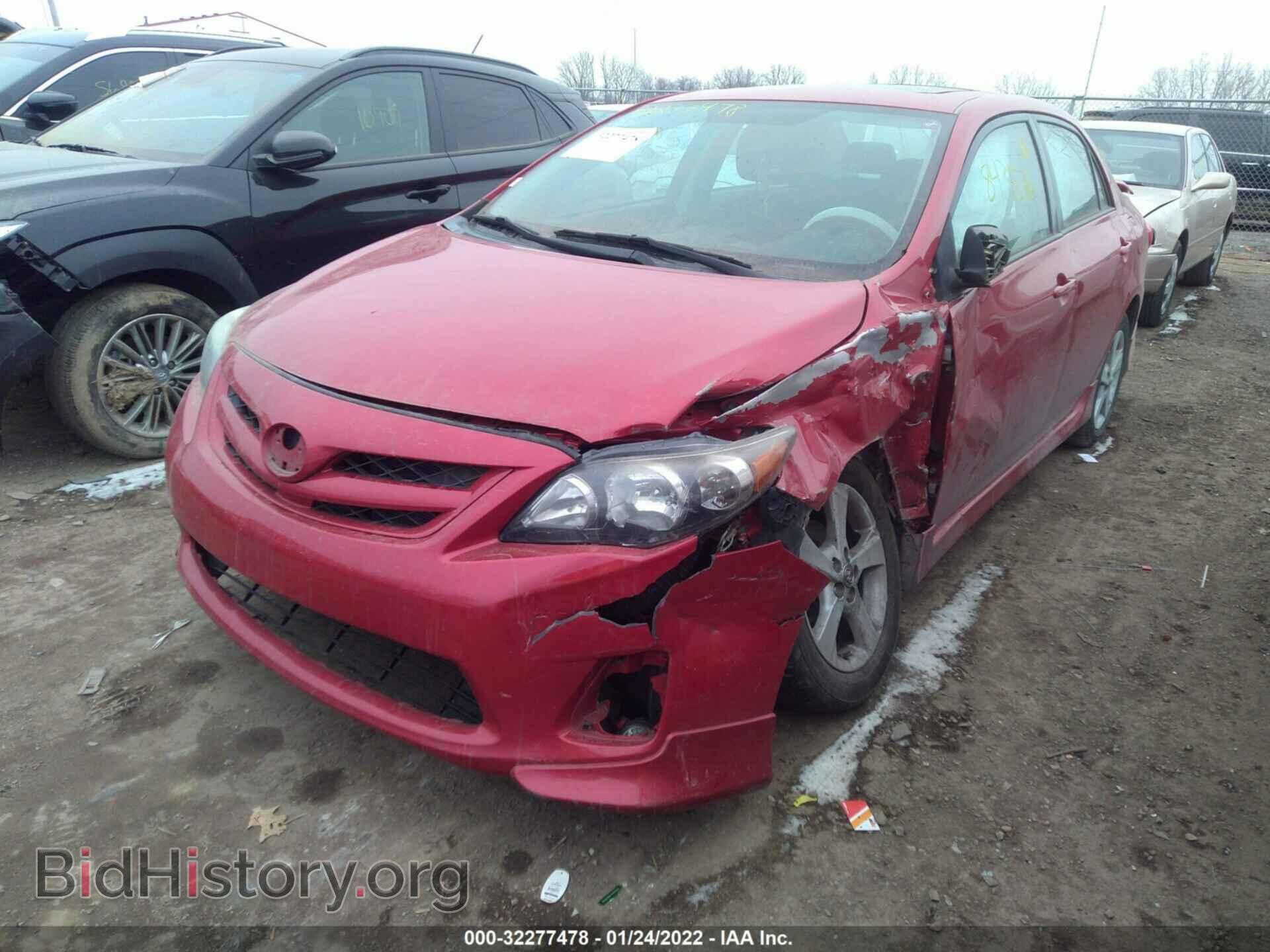 2012 TOYOTA COROLLA - VIN: 2T1BU4EE9CC843536 - Фото 2