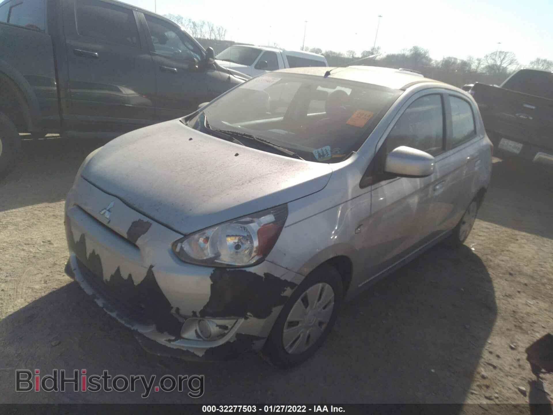 2014 MITSUBISHI MIRAGE - VIN: ML32A3HJ7EH010301 - Фото 2