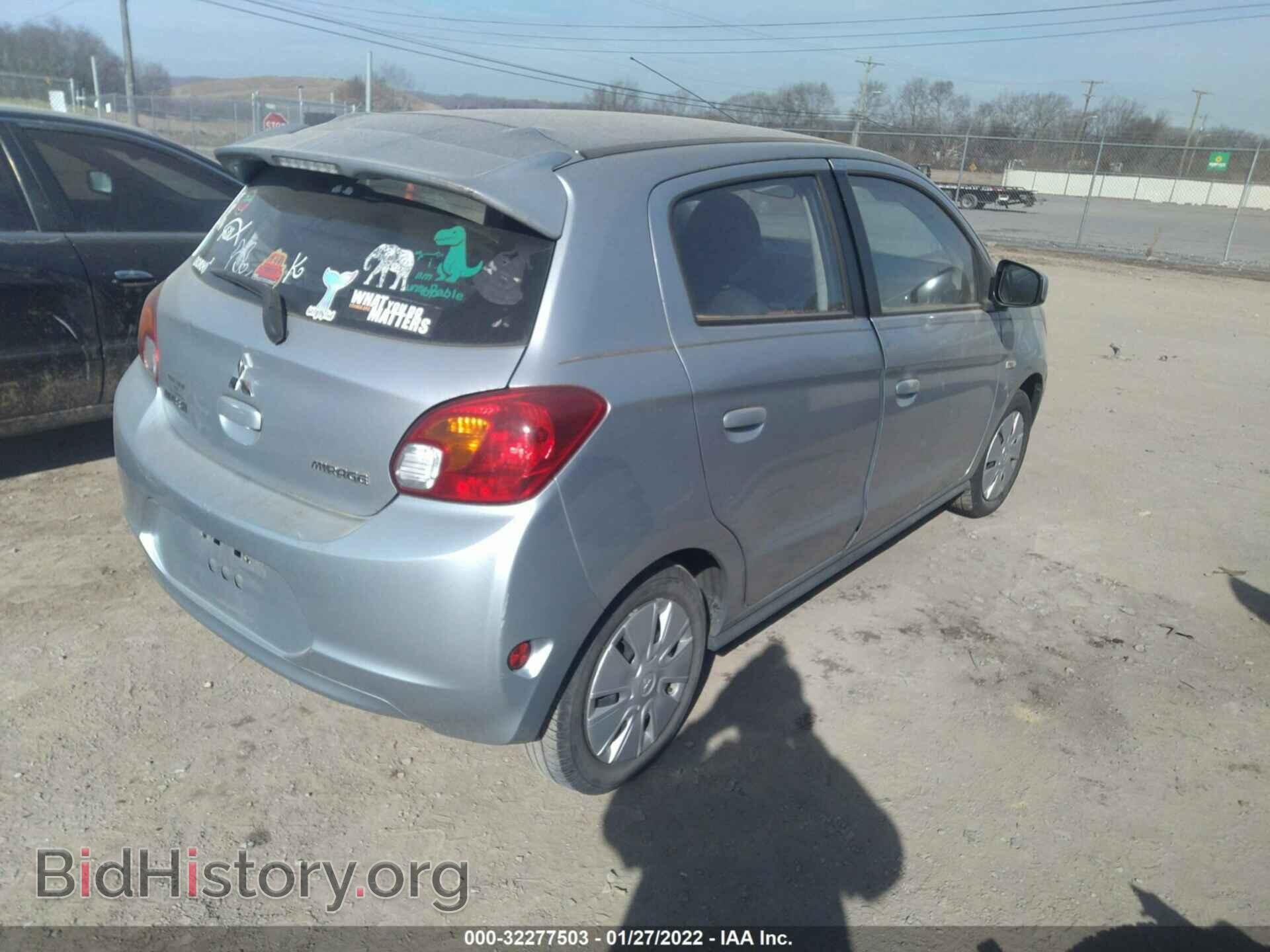 2014 MITSUBISHI MIRAGE - VIN: ML32A3HJ7EH010301 - Фото 4
