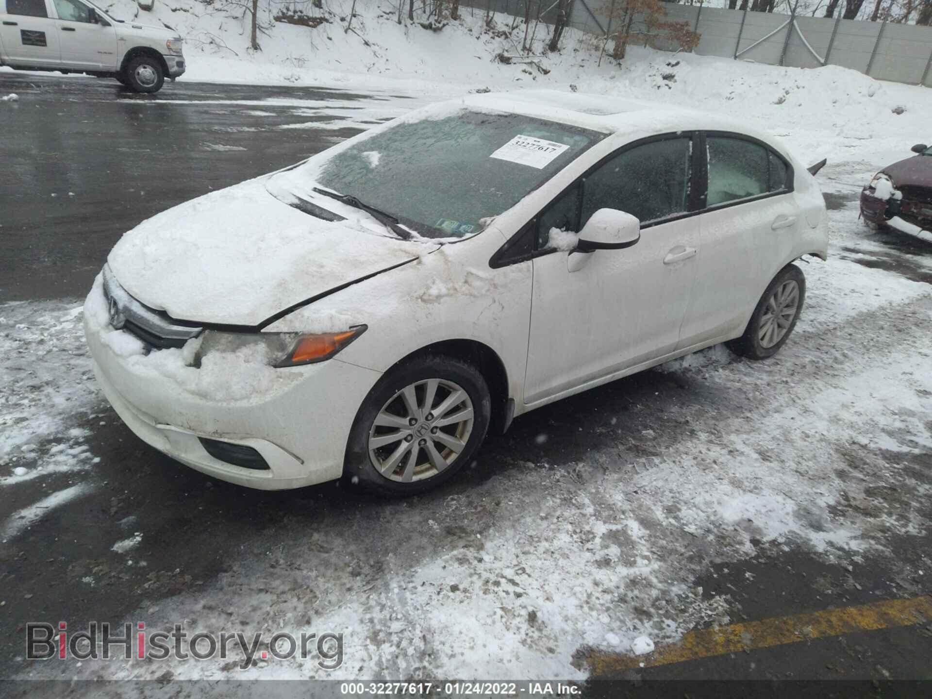 2012 HONDA CIVIC SDN - VIN: 19XFB2F85CE382485 - Фото 2