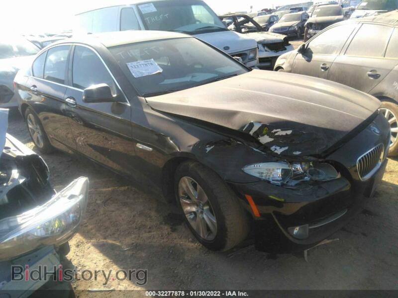 2012 BMW 5 SERIES 528i (VIN WBAXG5C54CDX03125) — фото 1 из 11, IAAI, повреждение: передняя часть