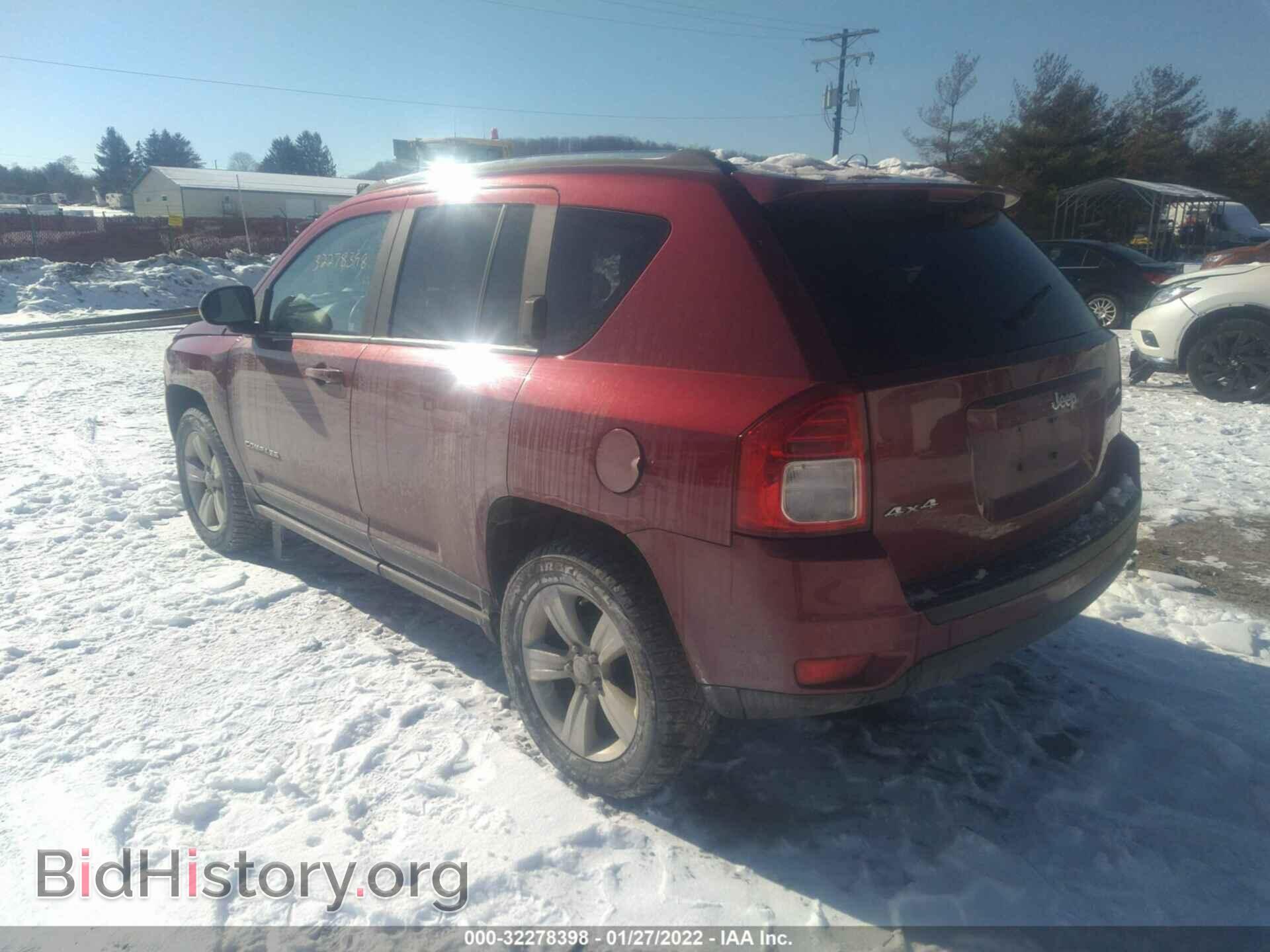 2011 JEEP COMPASS - VIN: 1J4NF1FB4BD168636 - Фото 3