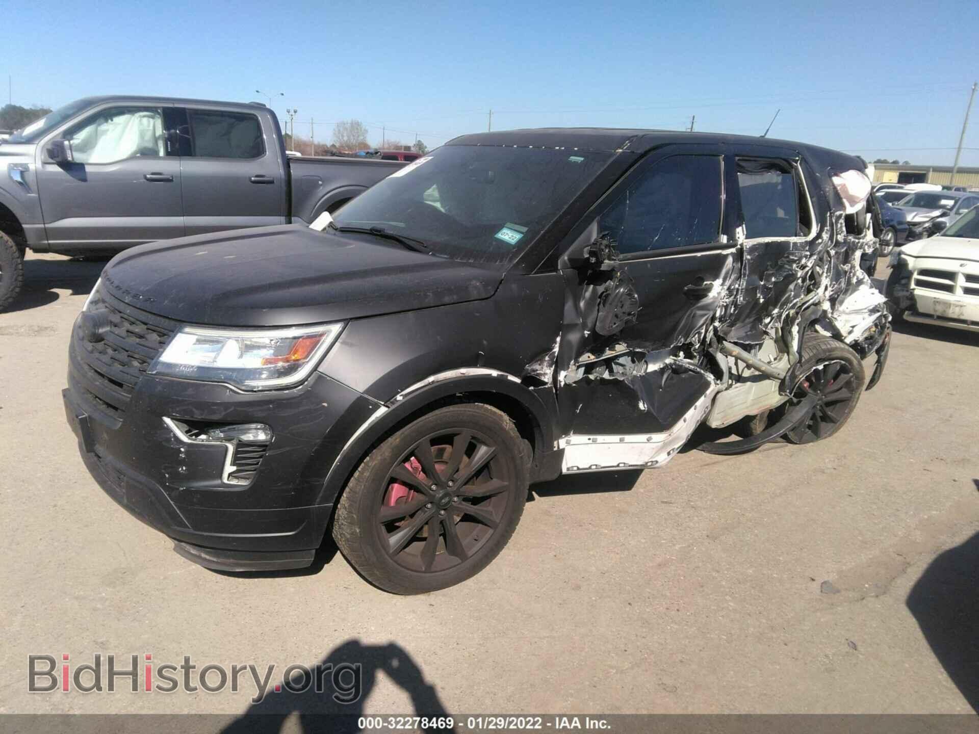 2018 FORD EXPLORER - VIN: 1FM5K7D82JGB99615 - Photo 2
