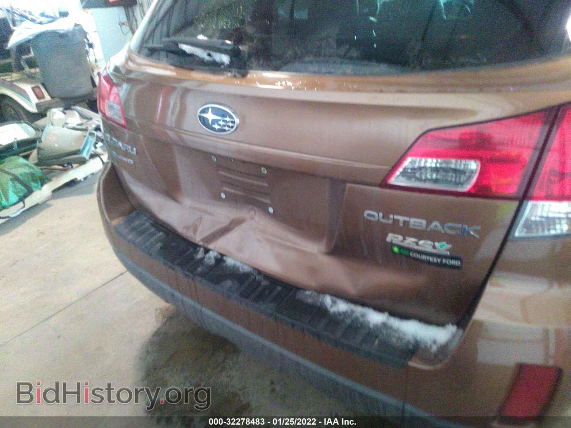 2011 SUBARU OUTBACK - VIN: 4S4BRBKC8B3334775 - Фото 6