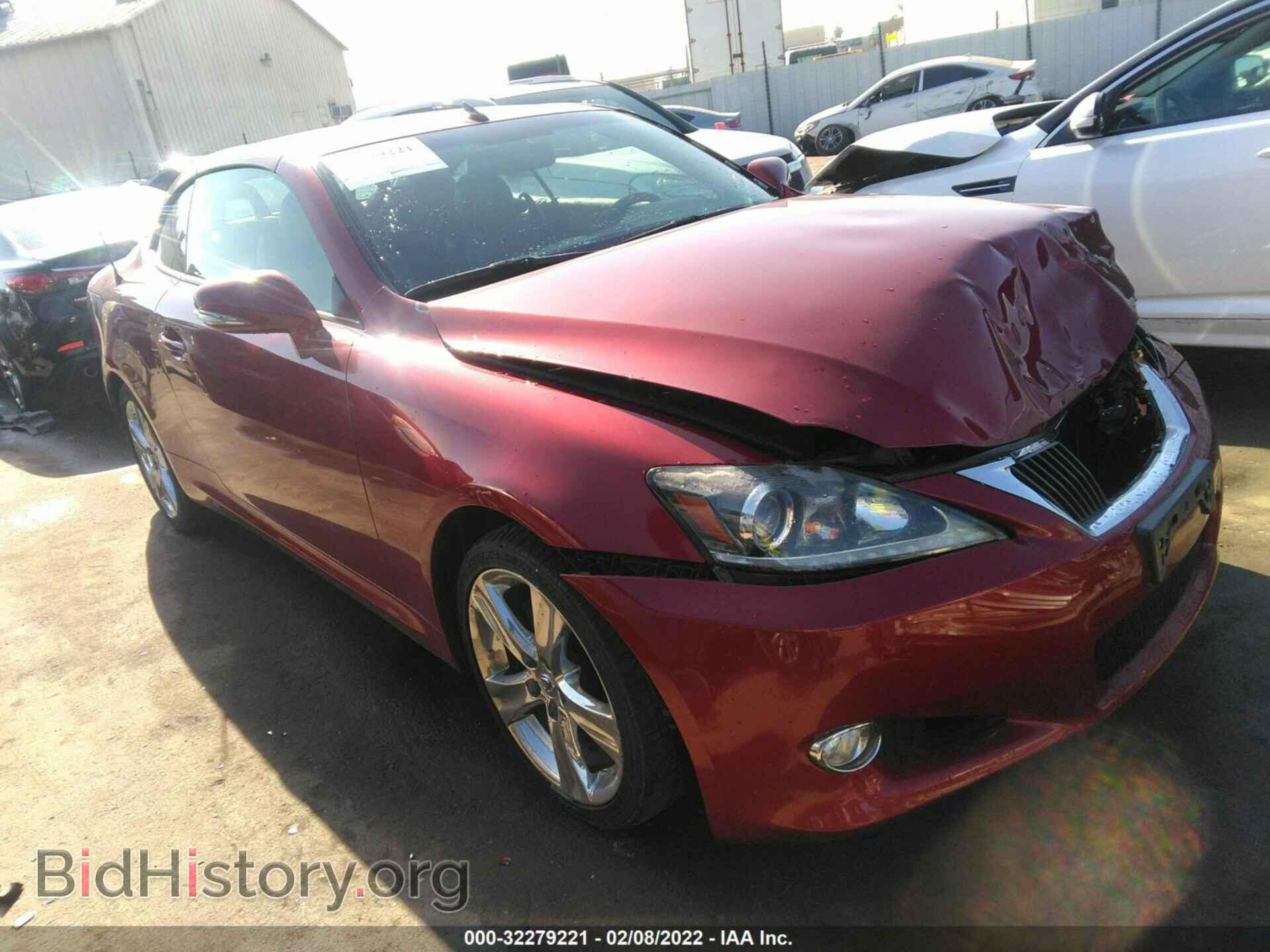 Photo JTHFF2C21C2524430 - LEXUS IS 250C 2012