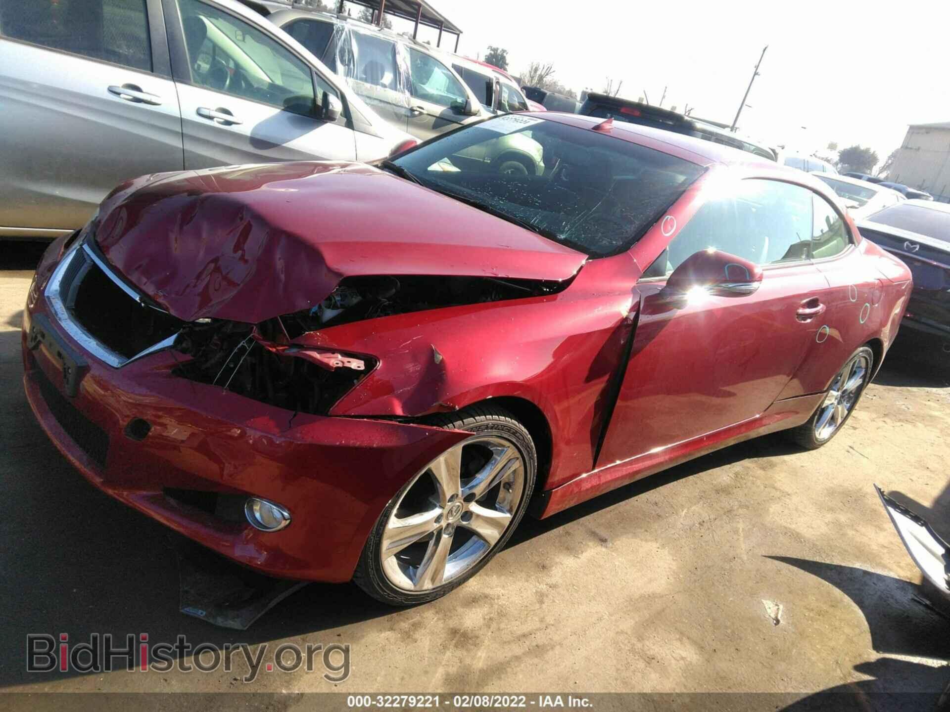2012 LEXUS IS 250C - VIN: JTHFF2C21C2524430 - Photo 2