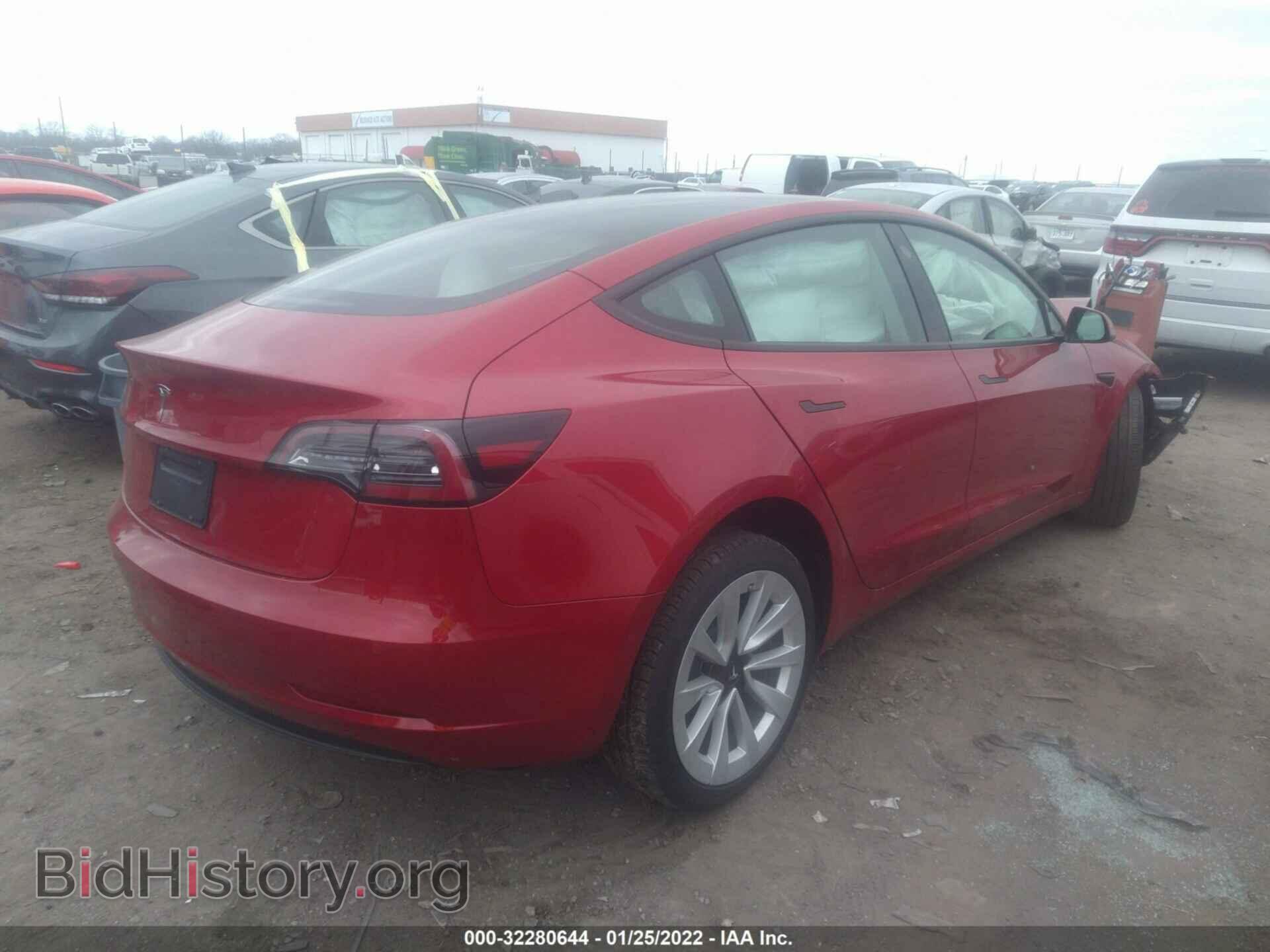 2021 TESLA MODEL 3 - VIN: 5YJ3E1EA5MF045691 - Фото 4