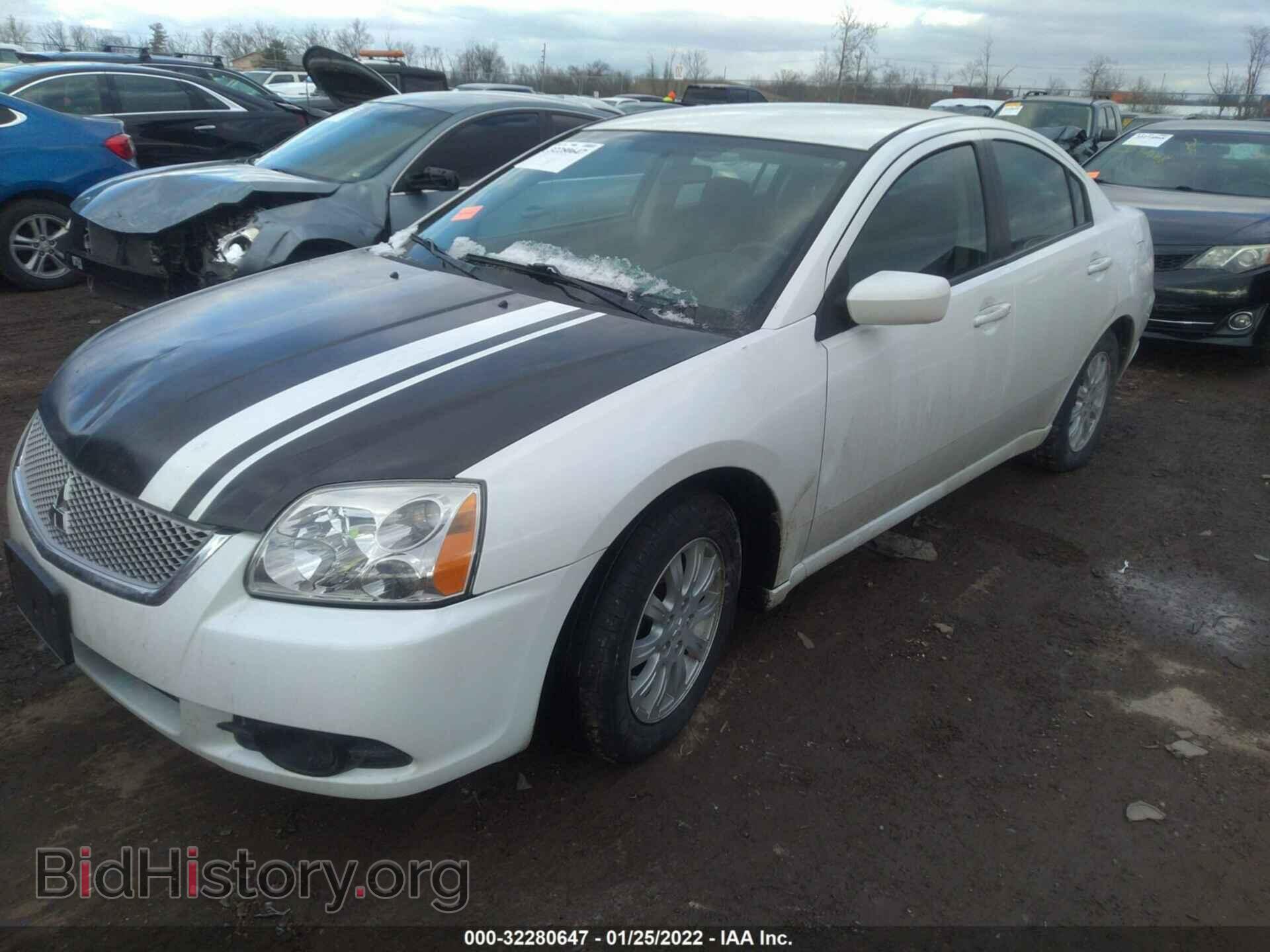2012 MITSUBISHI GALANT - VIN: 4A32B2FF2CE007322 - Фото 2
