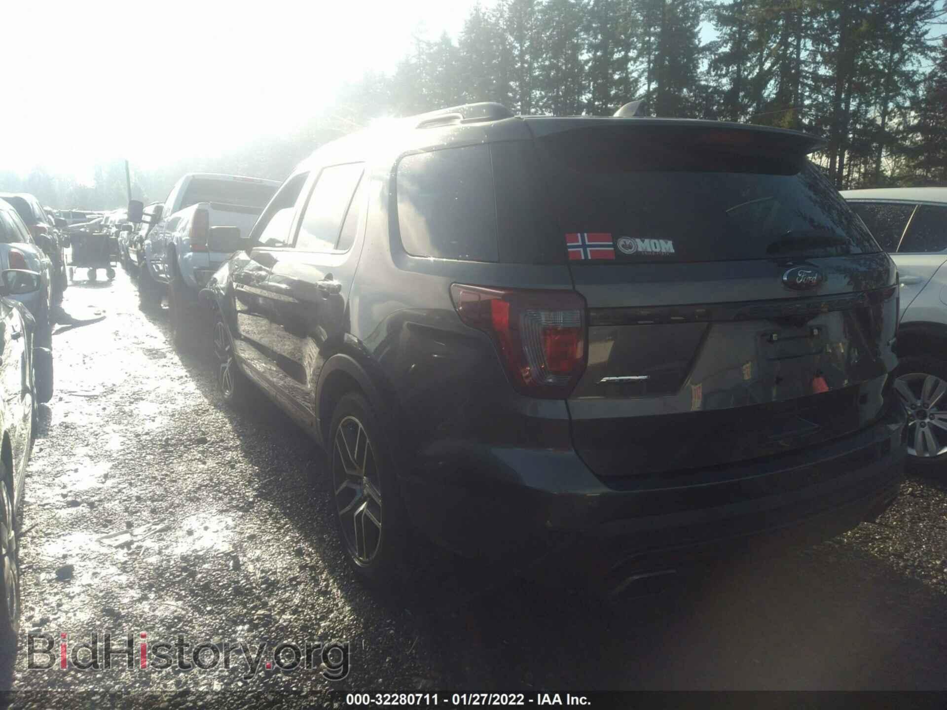 2017 FORD EXPLORER - VIN: 1FM5K8GT1HGB40541 - Фото 3