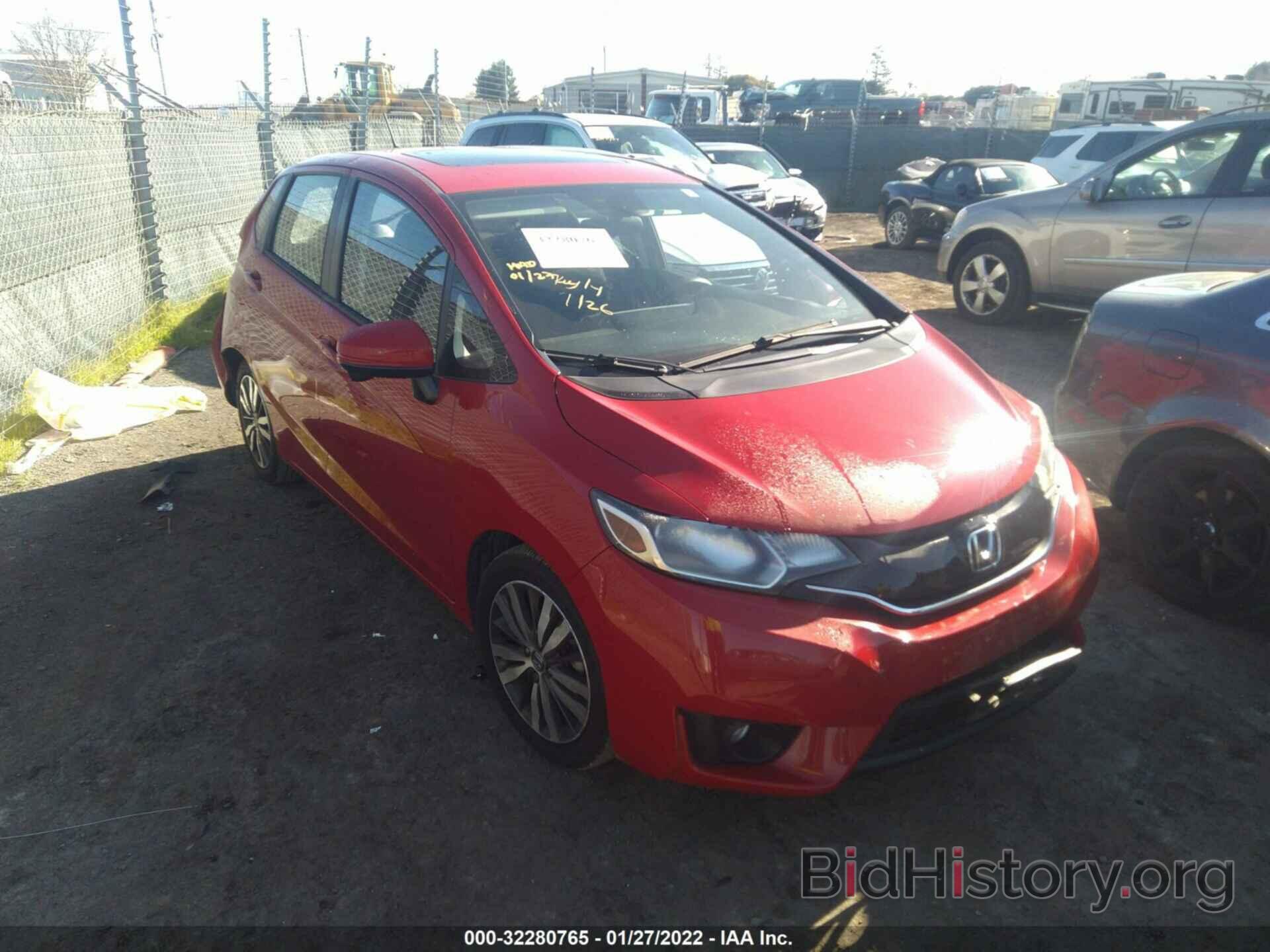 Фотография JHMGK5H78GX034405 - HONDA FIT 2016