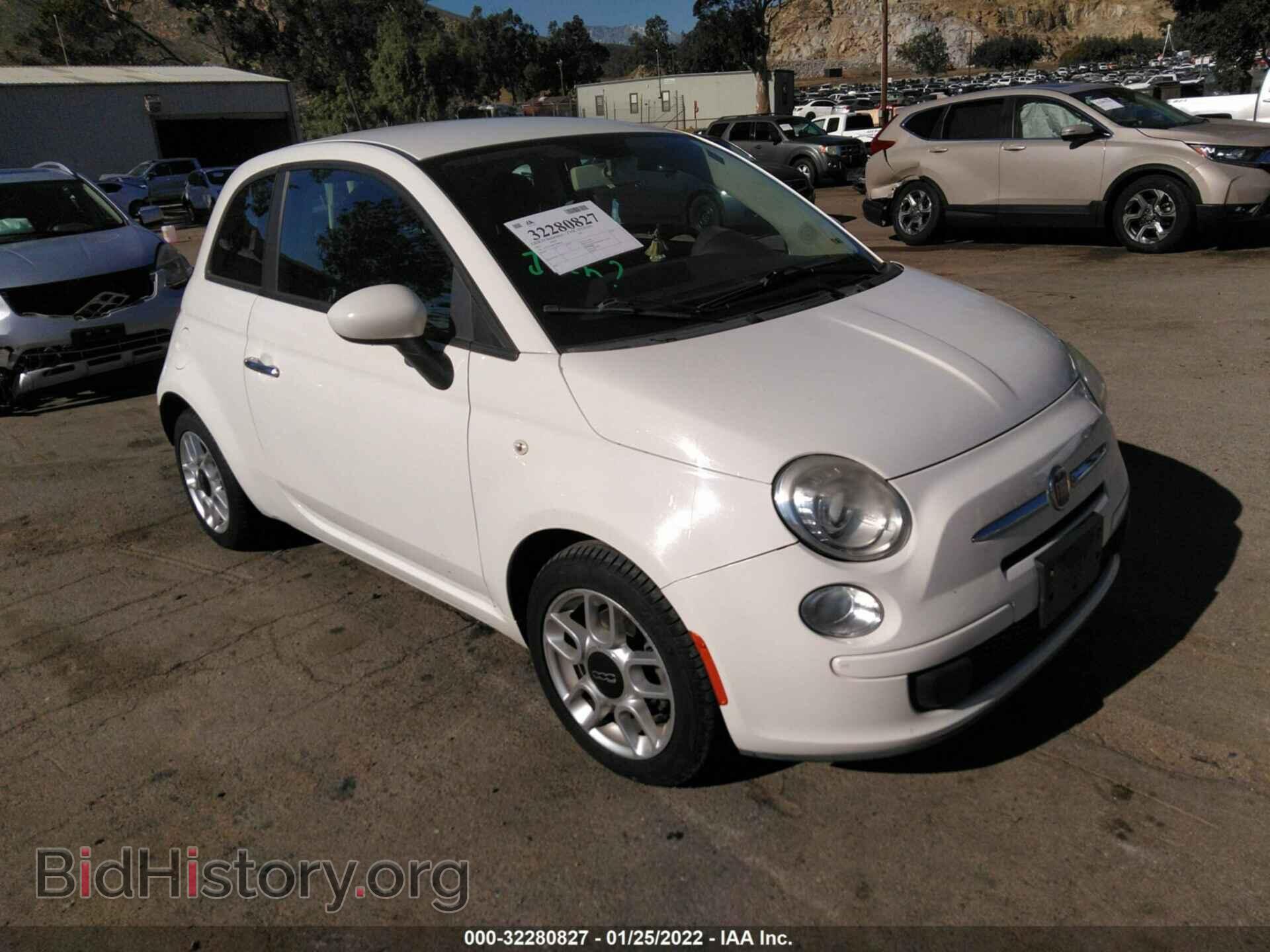 Фотография 3C3CFFAR9CT288902 - FIAT 500 2012