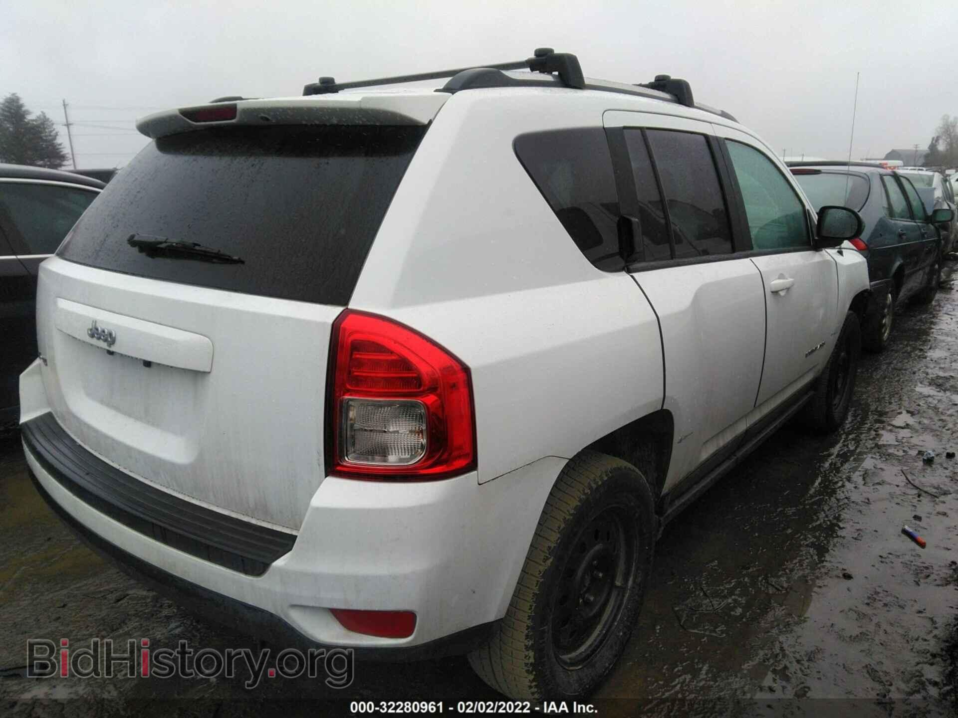 2012 JEEP COMPASS - VIN: 1C4NJDBB1CD625268 - Фото 4