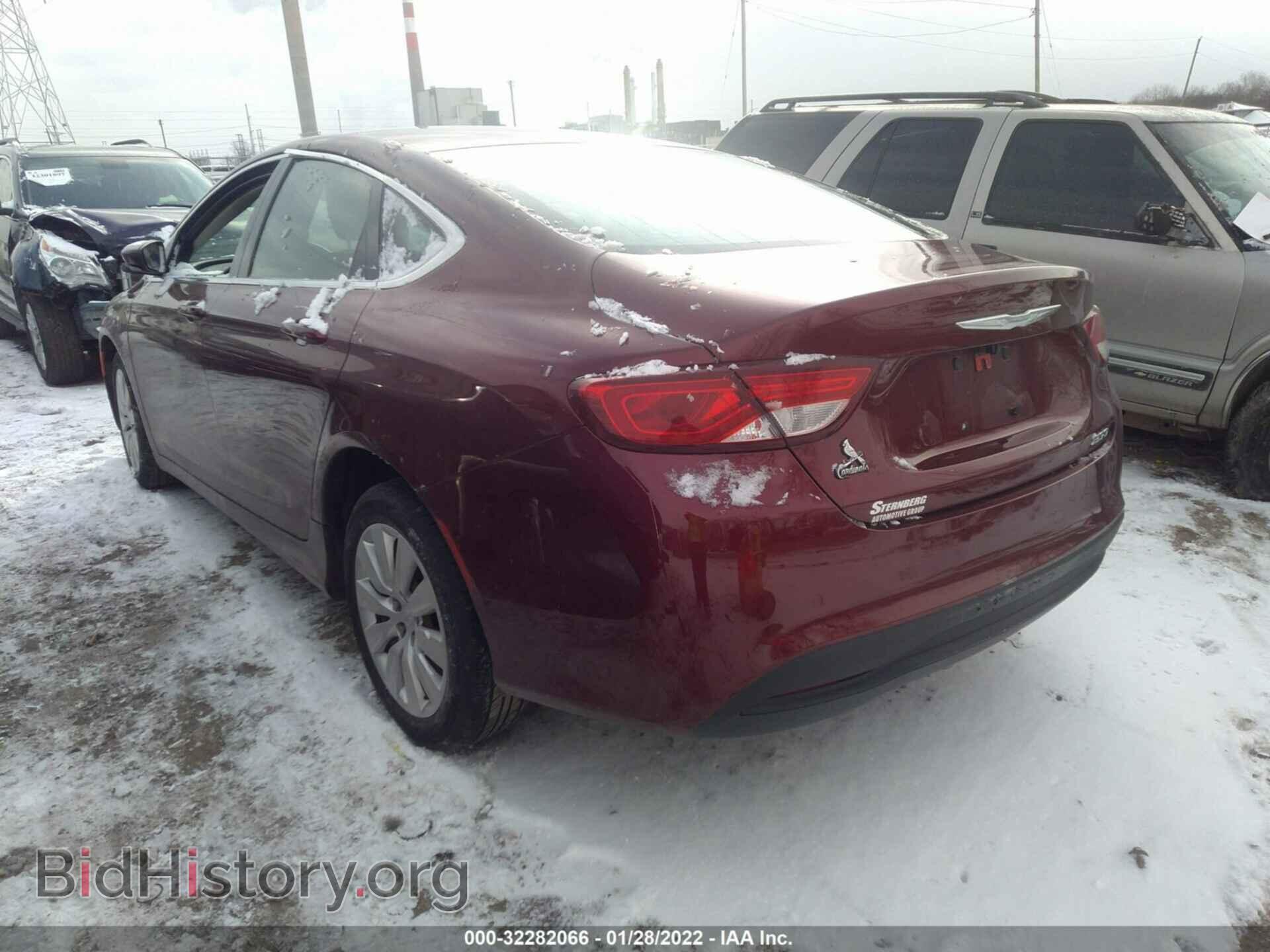 2015 CHRYSLER 200 - VIN: 1C3CCCFB0FN713463 - Фото 3