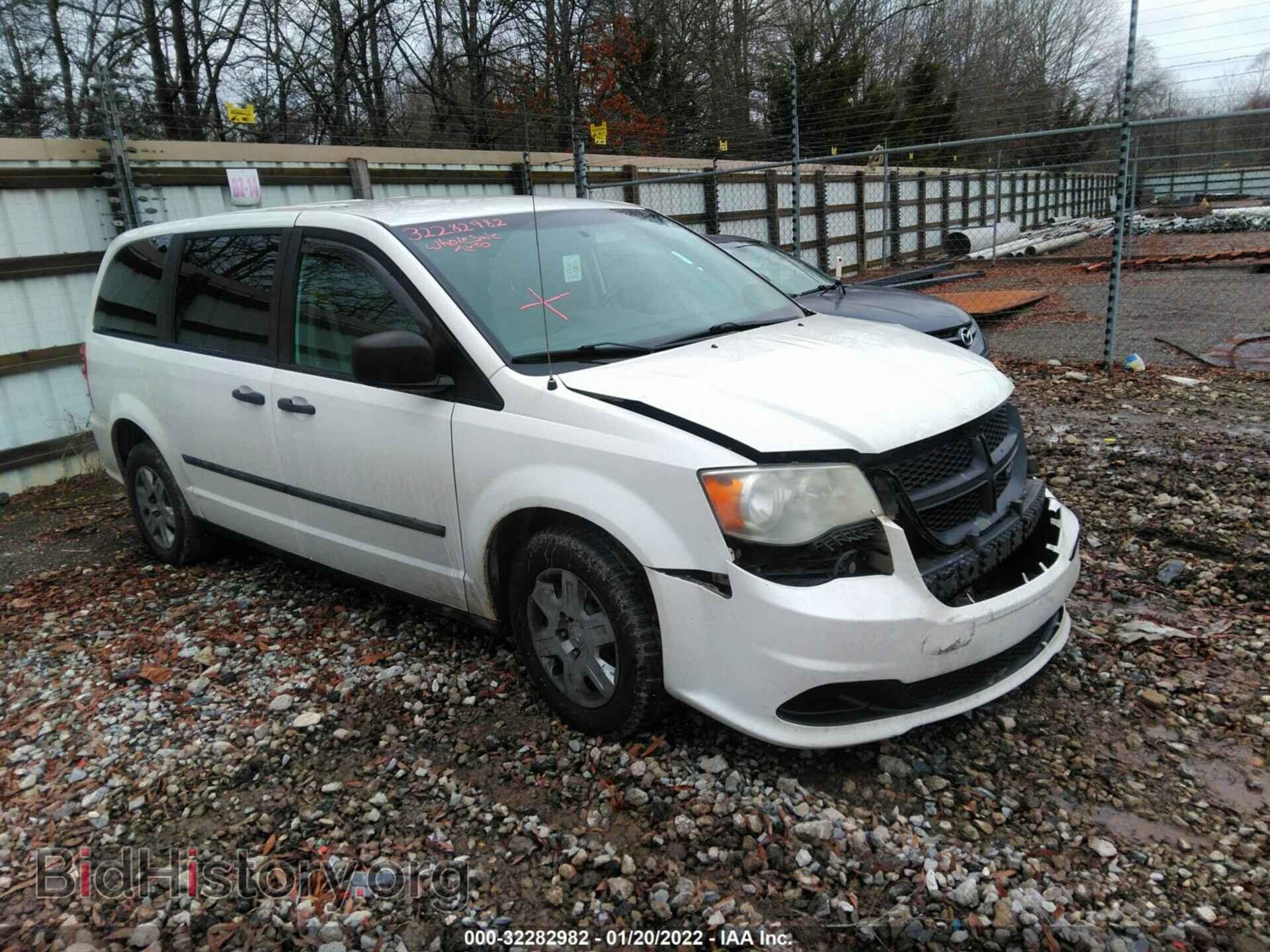 Фотография 2C4JDGAG8CR172042 - RAM CARGO VAN 2012