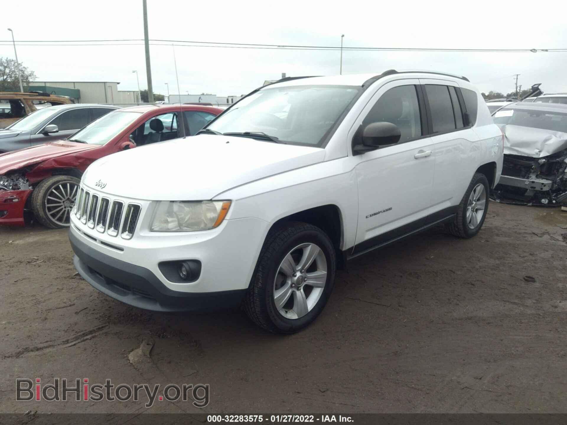 2013 JEEP COMPASS - VIN: 1C4NJCEB6DD223561 - Фото 2