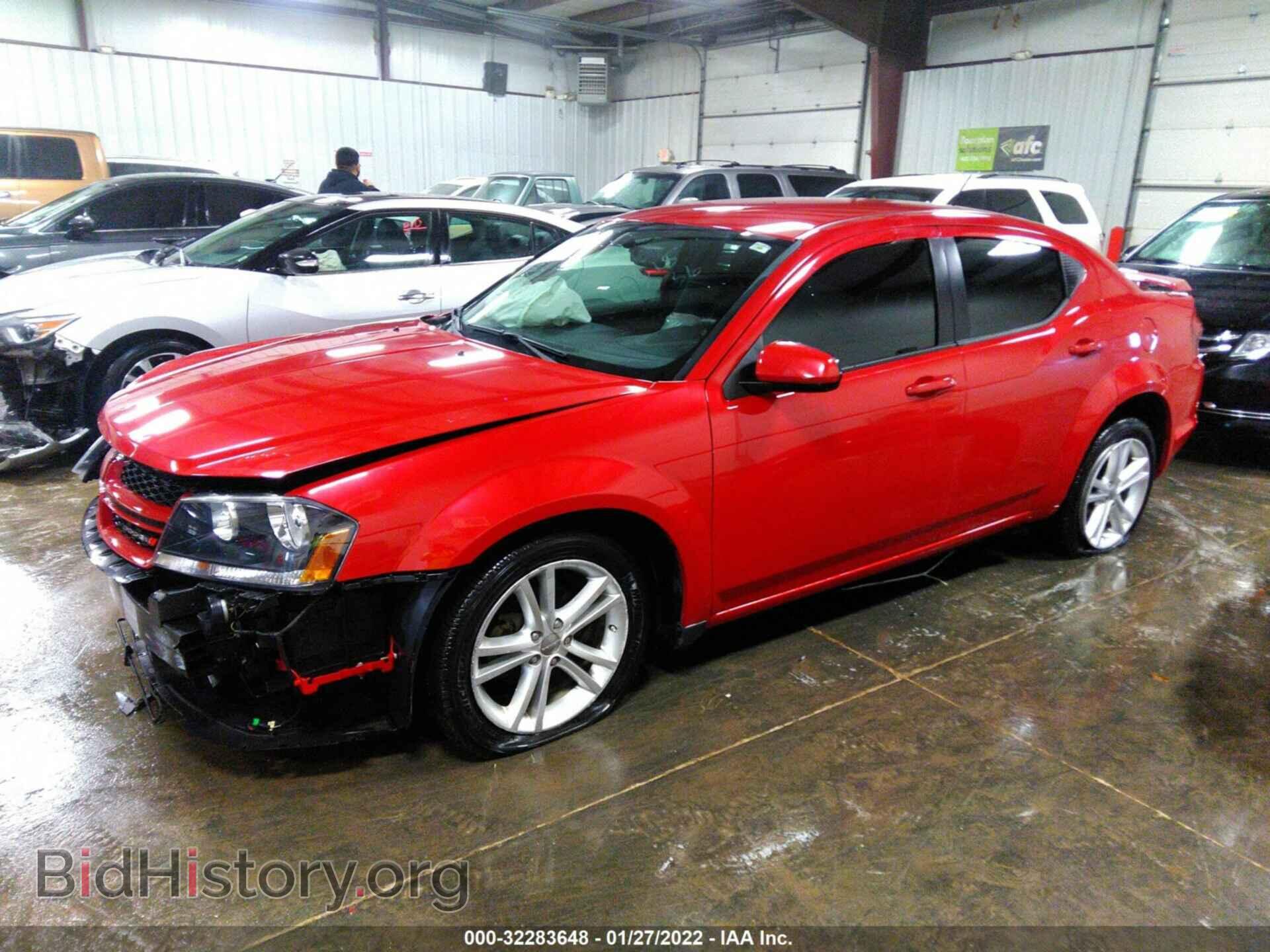 2013 DODGE AVENGER - VIN: 1C3CDZCB2DN544340 - Фото 2