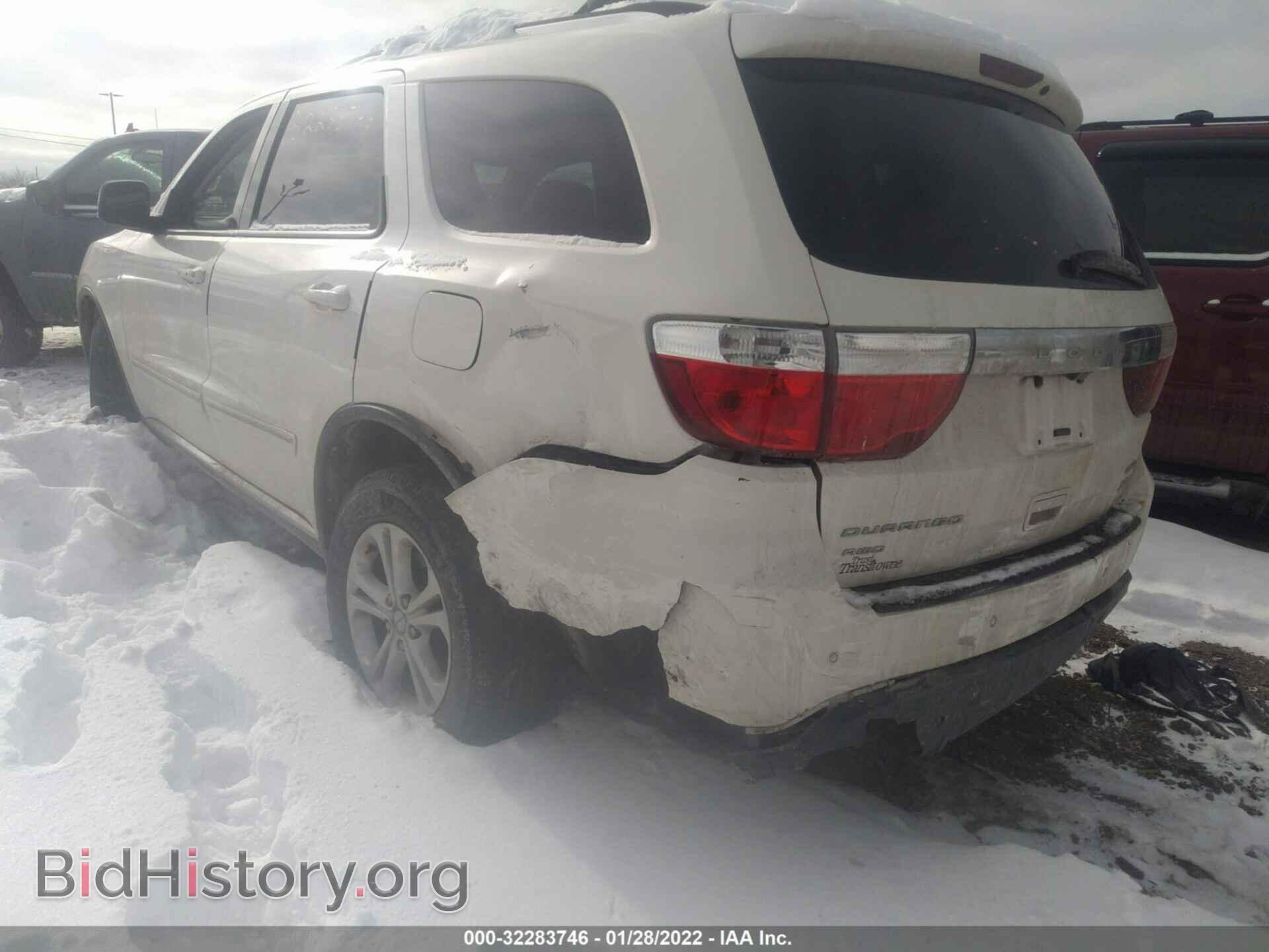 2012 DODGE DURANGO - VIN: 1C4RDJDG3CC265667 - Photo 2