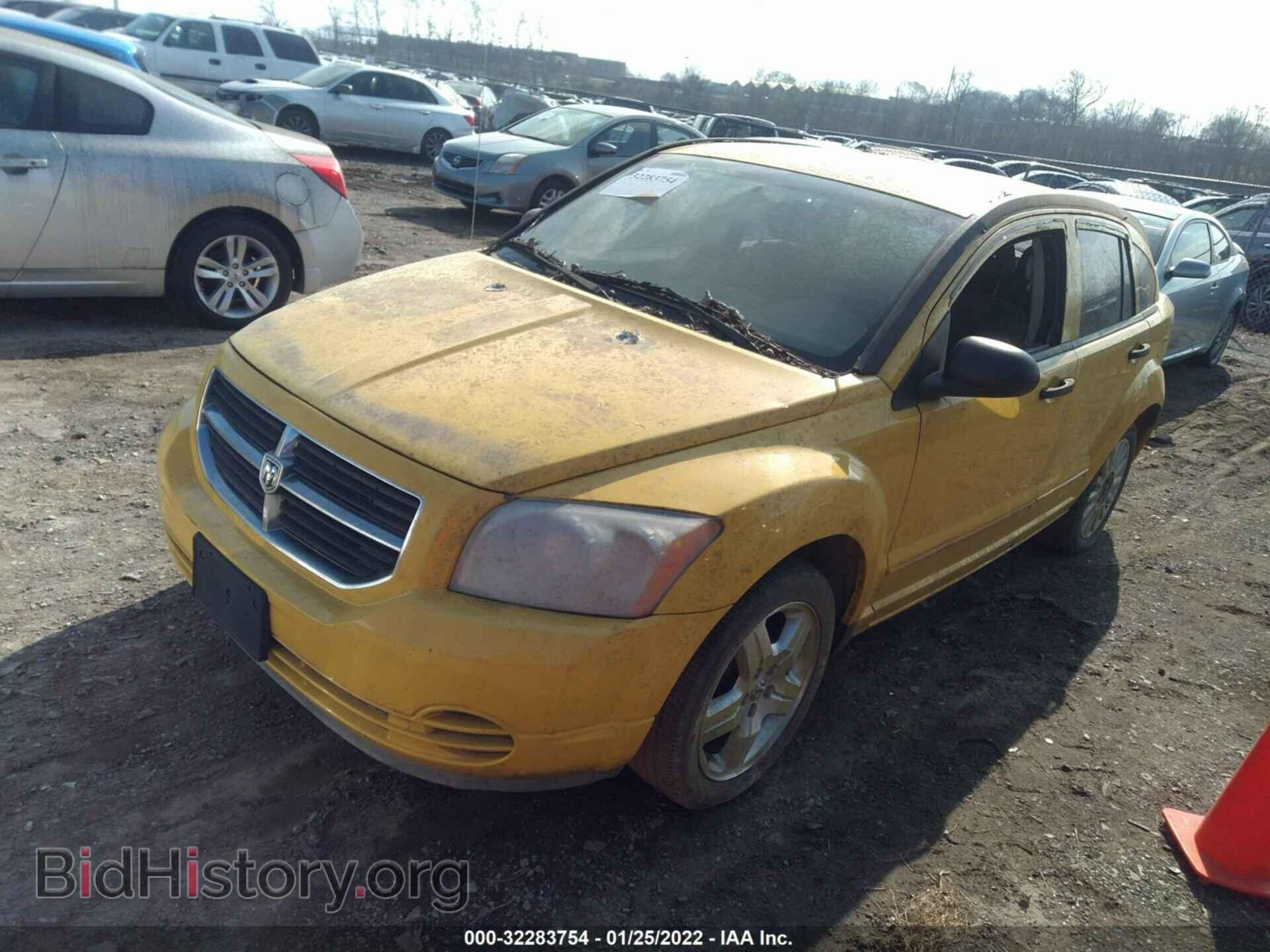 2007 DODGE CALIBER - VIN: 1B3HB48B57D540314 - Фото 2