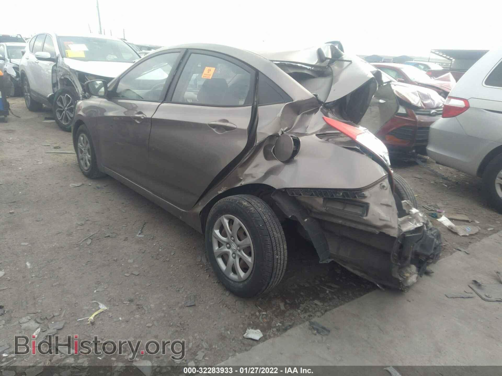 2013 HYUNDAI ACCENT - VIN: KMHCT4AE7DU530207 - Фото 3